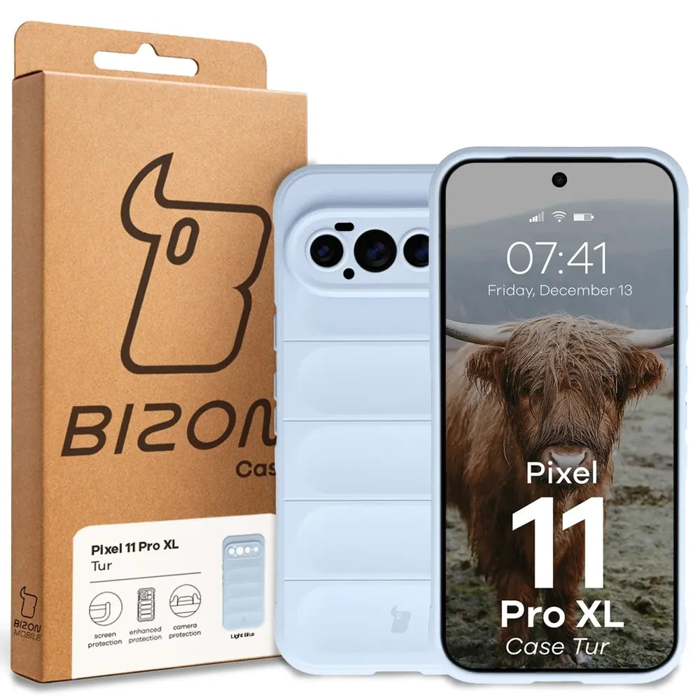 Robuste Handyhülle für Google Pixel 11 Pro XL, Bizon Case Tur, Hellblau (8/8)