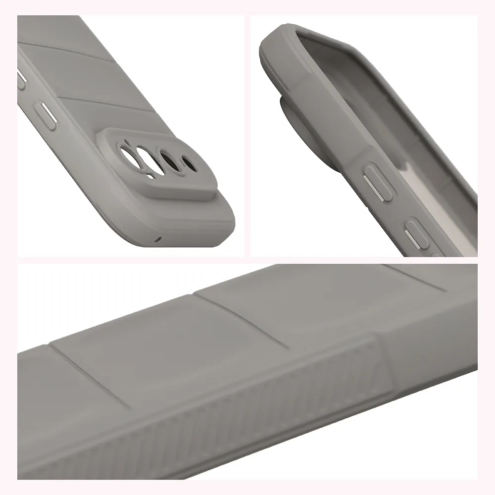 Robuste Handyhülle für Google Pixel 11 Pro XL, Bizon Case Tur, Hellgrau (7/8)