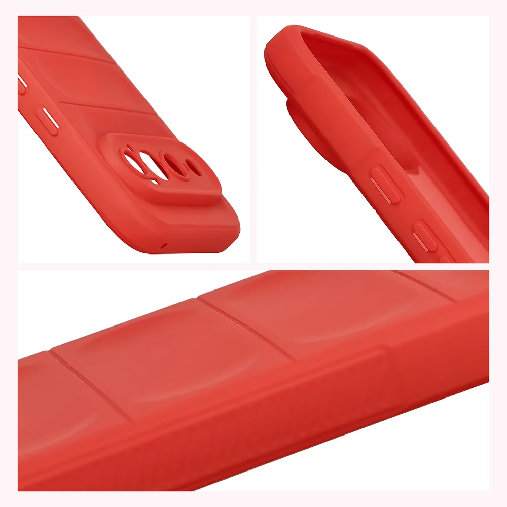 Robuste Handyhülle für Google Pixel 11 Pro XL, Bizon Case Tur, Rot (7/8)