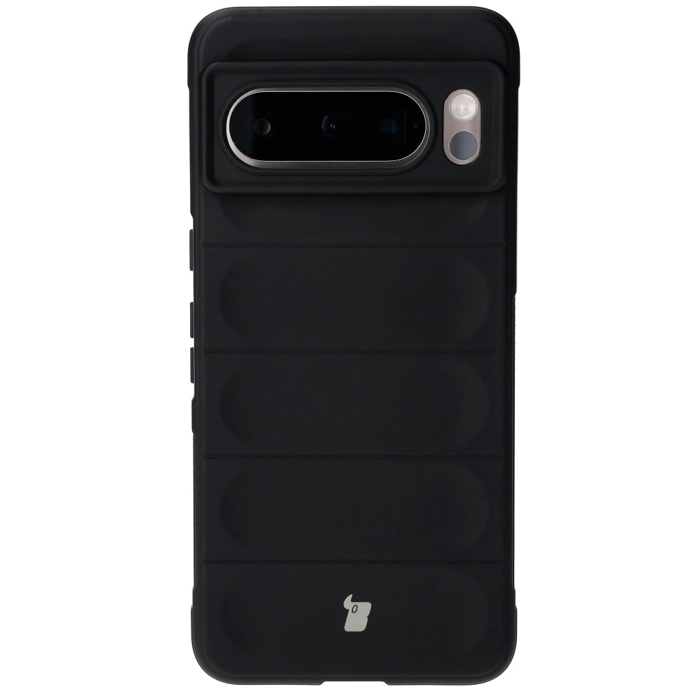 Robuste Handyhülle für Google Pixel 8 Pro, Bizon Case Tur, Schwarz