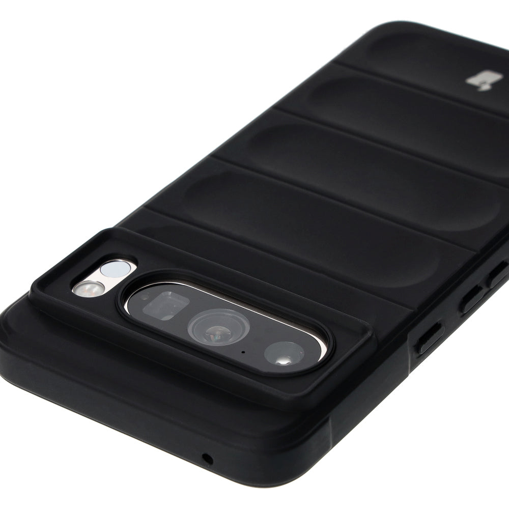 Robuste Handyhülle für Google Pixel 8 Pro, Bizon Case Tur, Schwarz