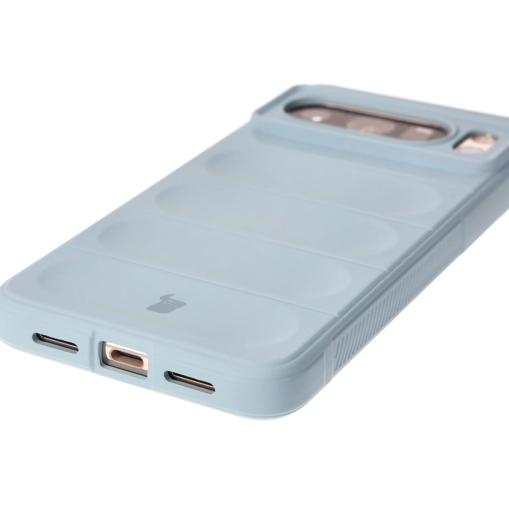 Robuste Handyhülle für Google Pixel 8 Pro, Bizon Case Tur, Hellblau