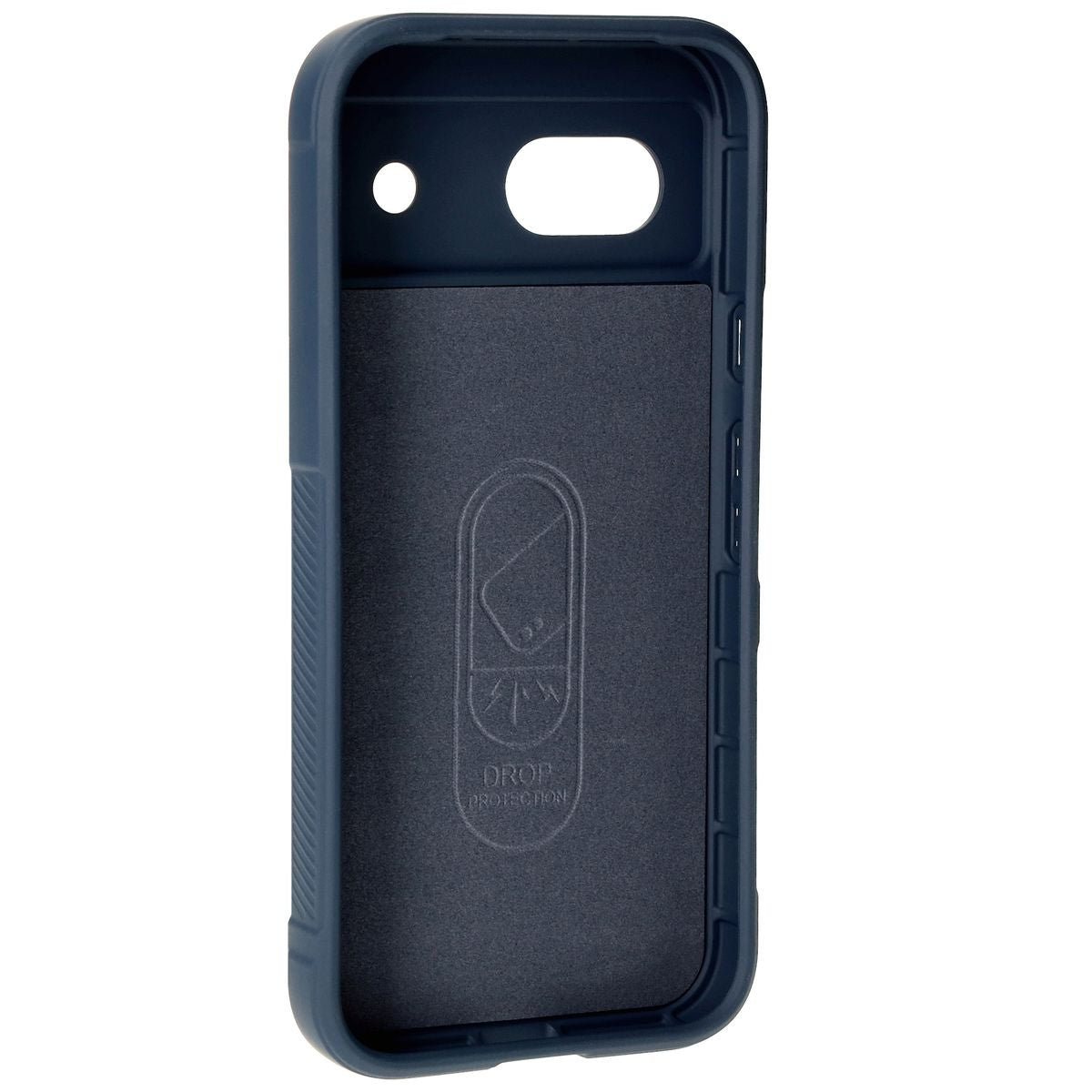 Robuste Handyhülle für Google Pixel 8a, Bizon Case Tur, Dunkelblau