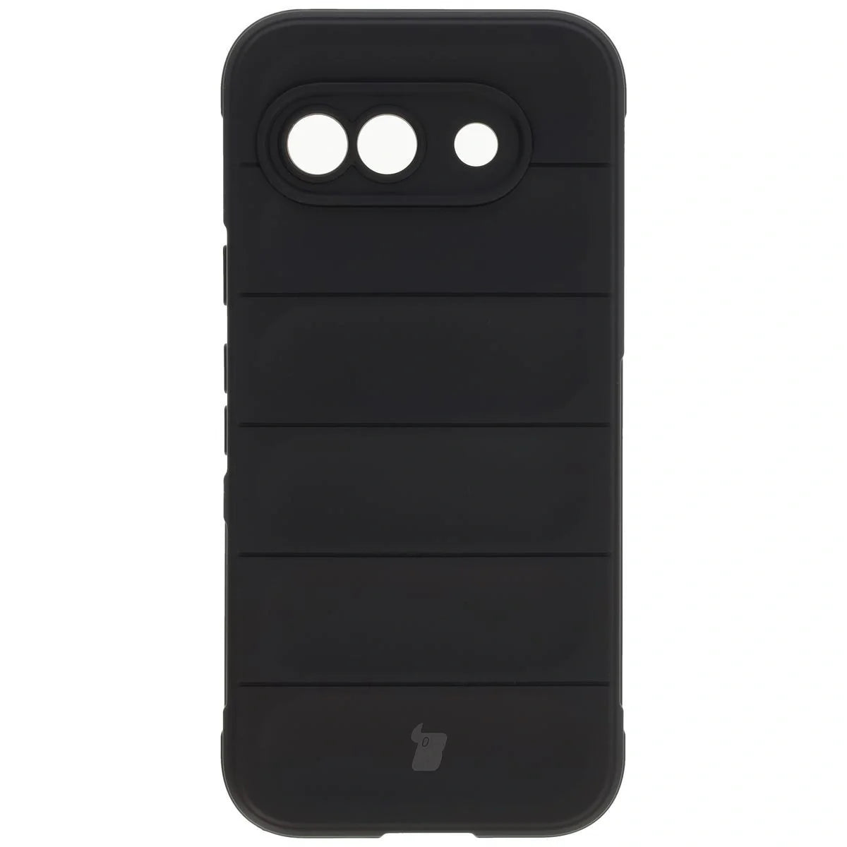 Robuste Handyhülle für Google Pixel 9a, Bizon Case Tur, Schwarz