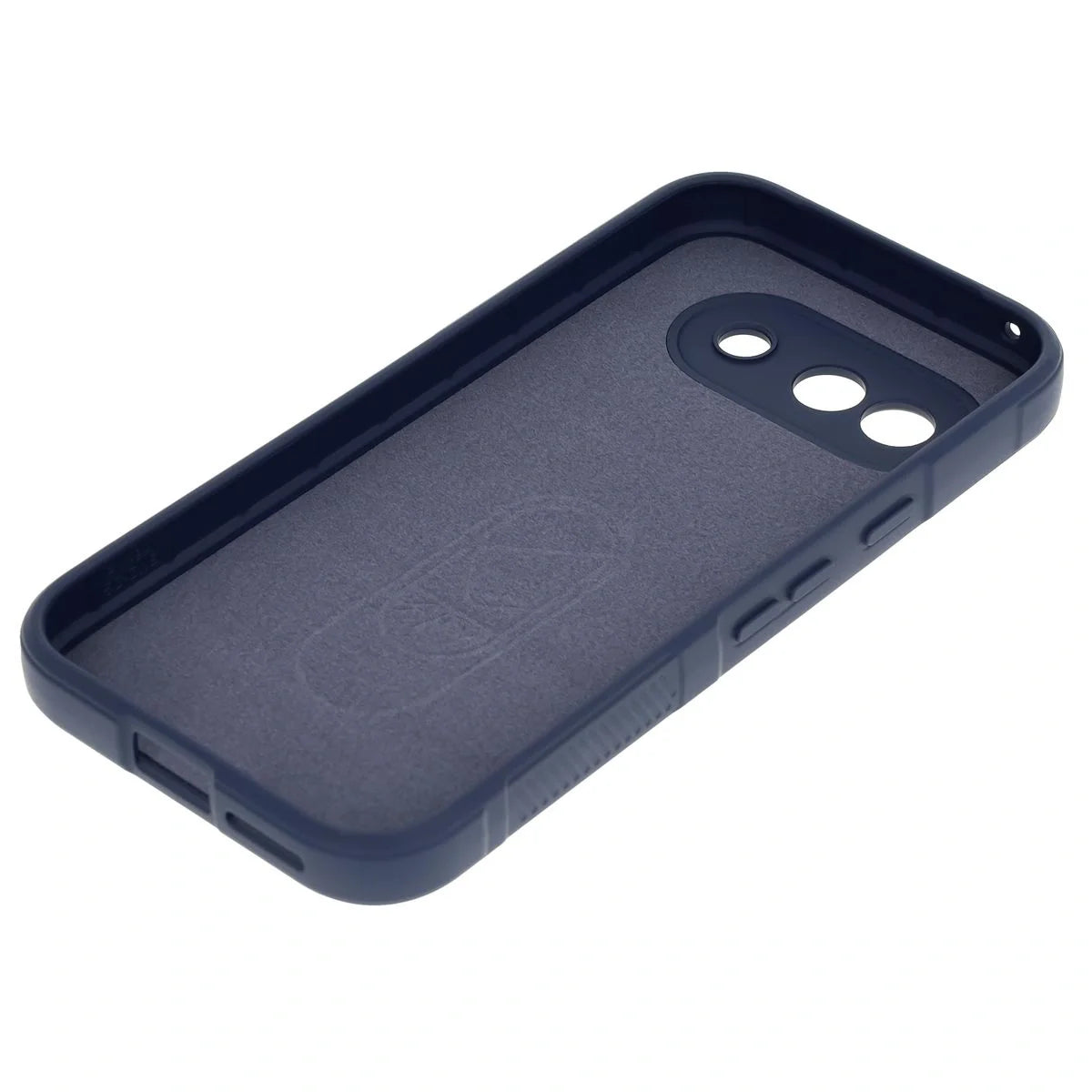 Robuste Handyhülle für Google Pixel 9a, Bizon Case Tur, Dunkelblau