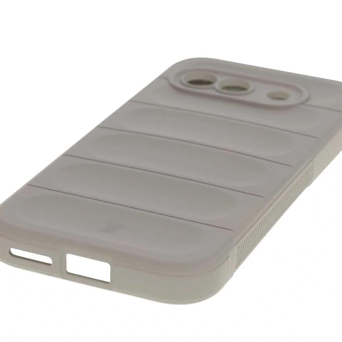 Robuste Handyhülle für Google Pixel 9a, Bizon Case Tur, Hellgrau