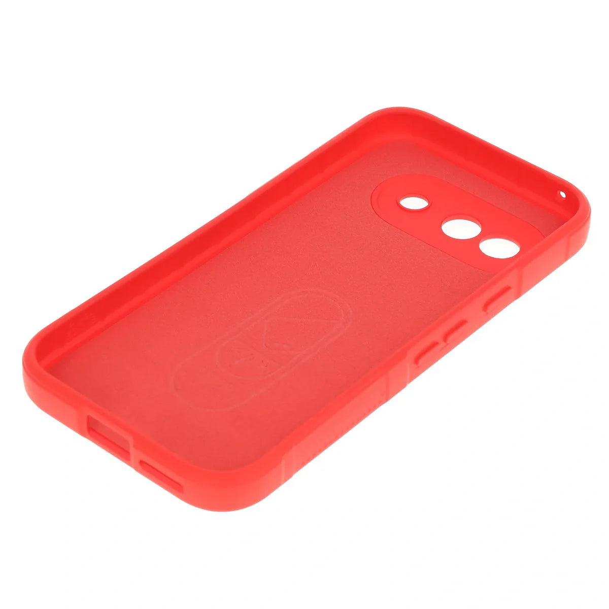 Robuste Handyhülle für Google Pixel 9a, Bizon Case Tur, Rot