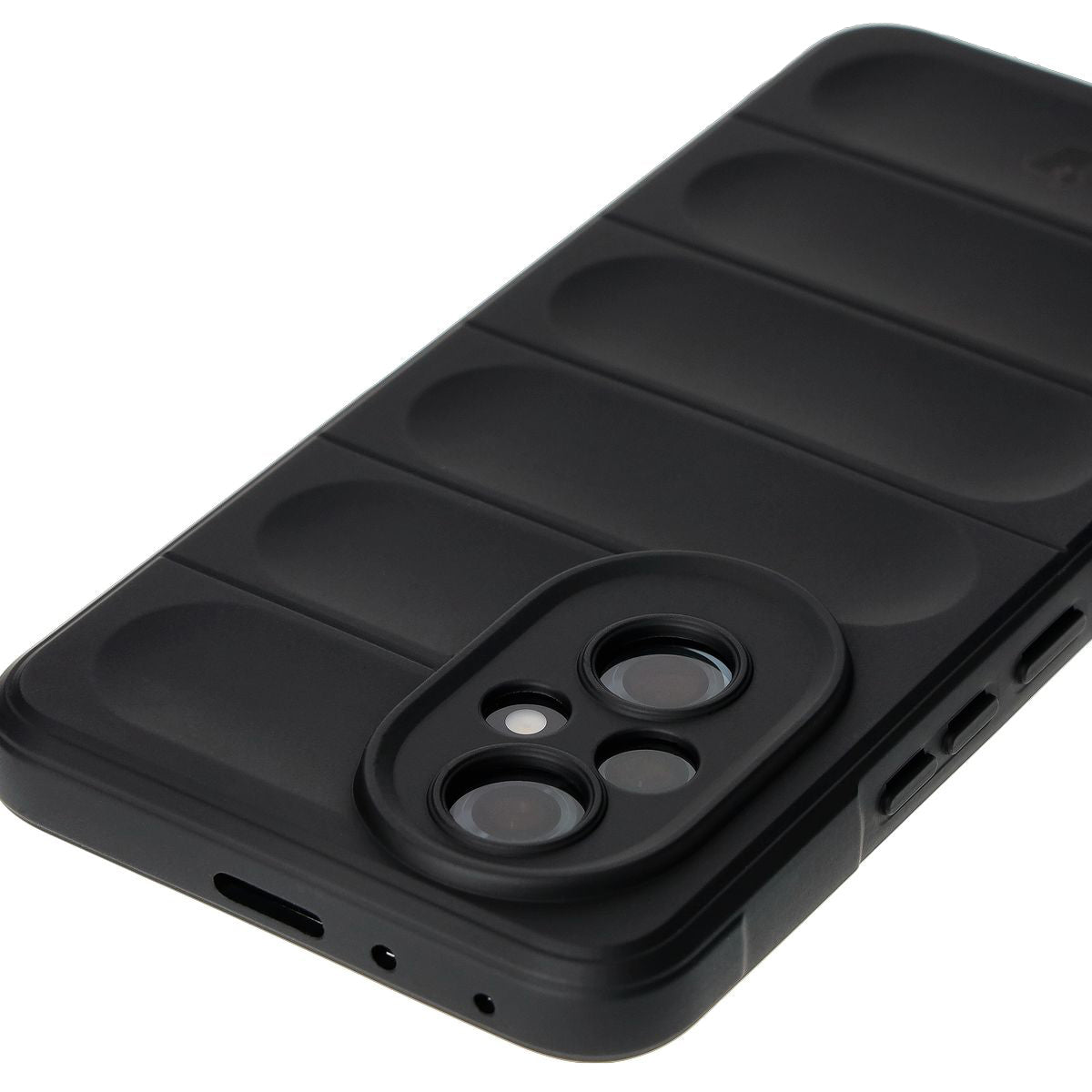 Robuste Handyhülle für Honor 200, Bizon Case Tur, Schwarz