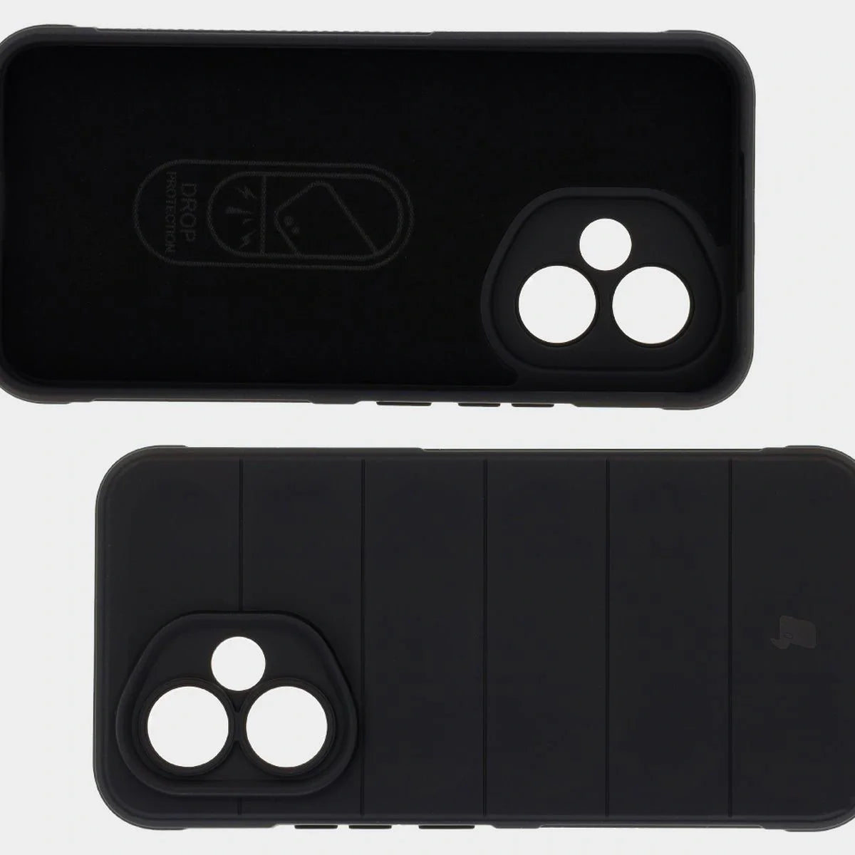 Robuste Handyhülle für Honor 400, Bizon Case Tur, Schwarz