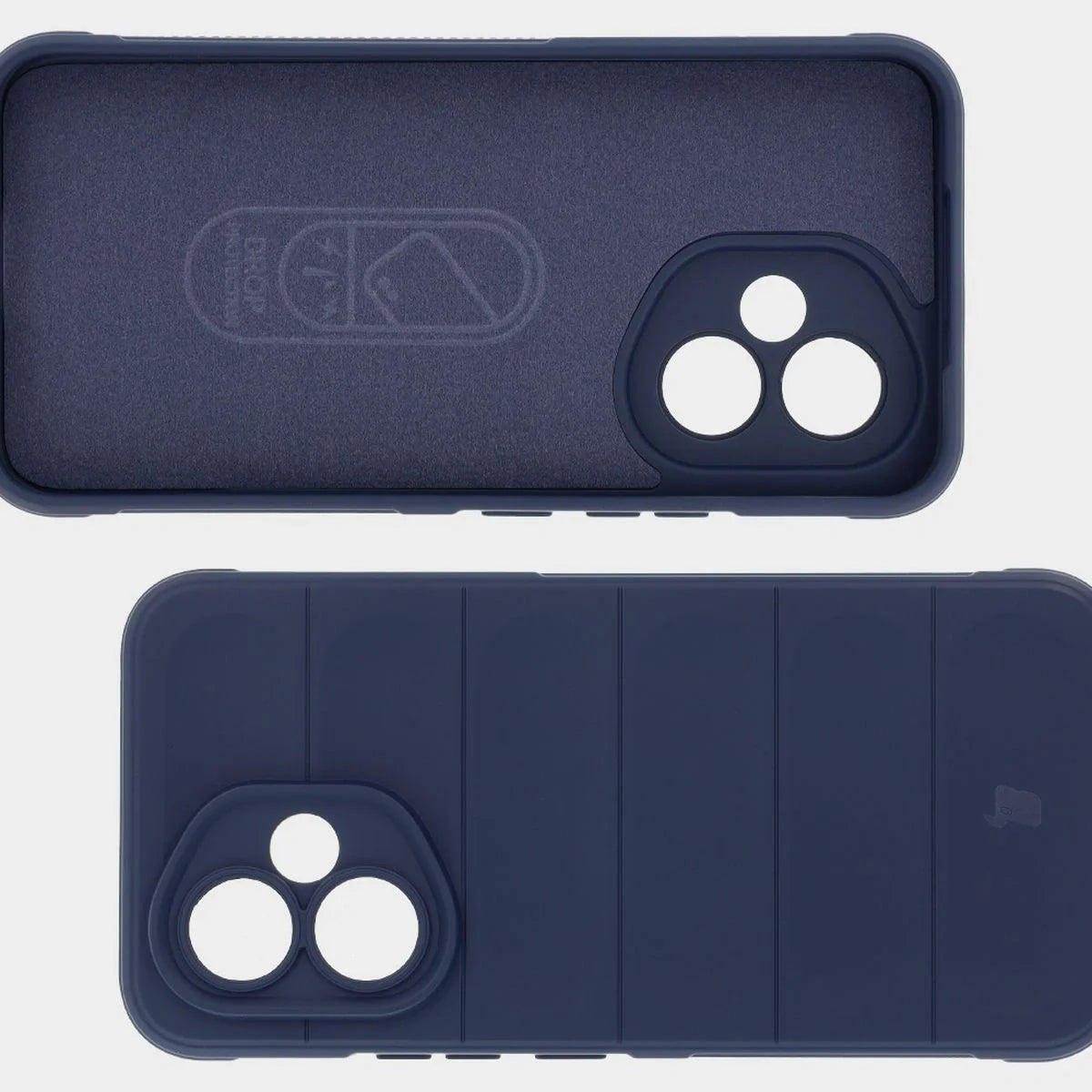 Robuste Handyhülle für Honor 400, Bizon Case Tur, Dunkelblau