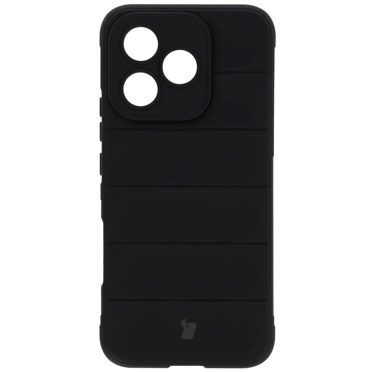 Robuste Handyhülle für Honor 400 Lite, Bizon Case Tur, Schwarz
