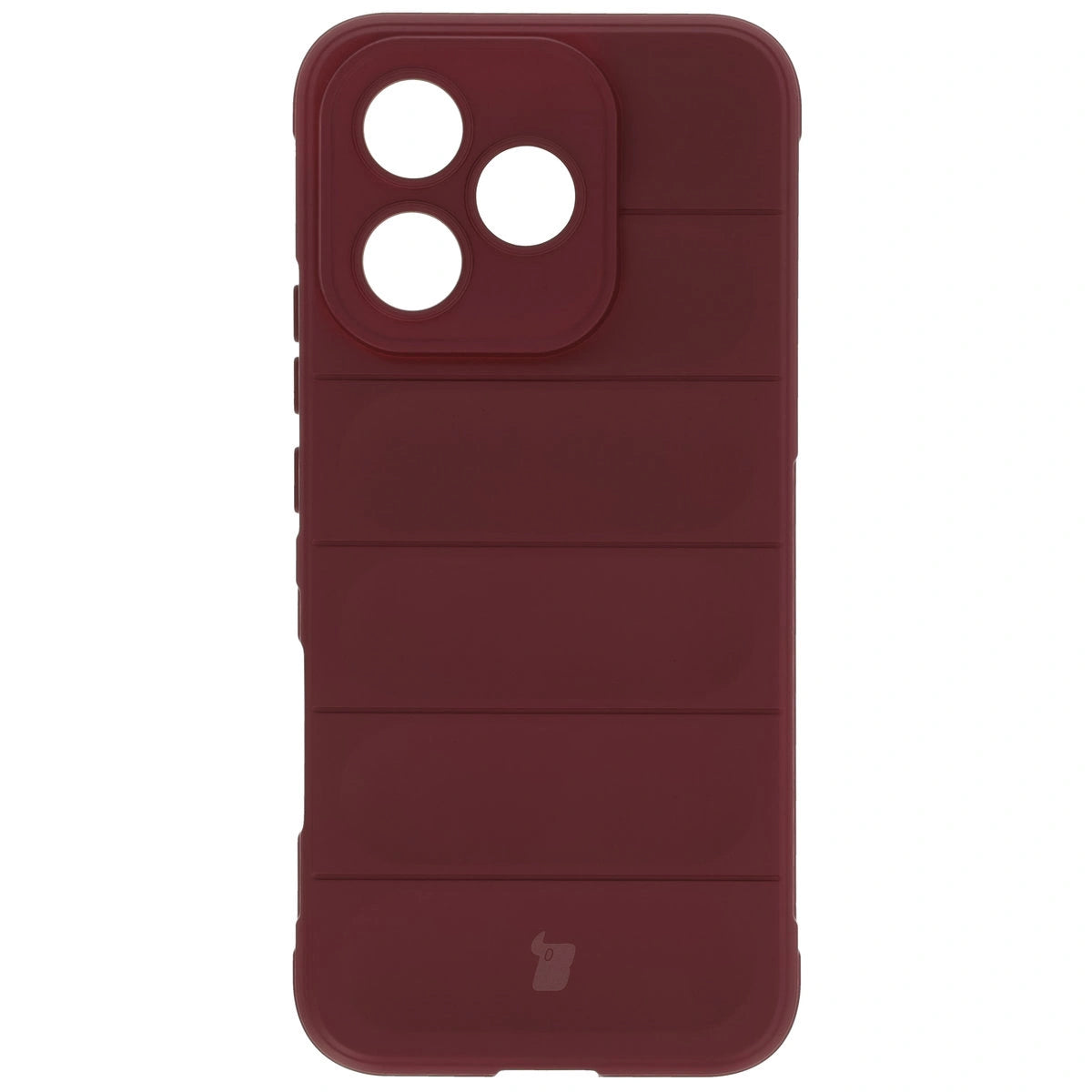 Robuste Handyhülle für Honor 400 Lite, Bizon Case Tur, Burgunderrot