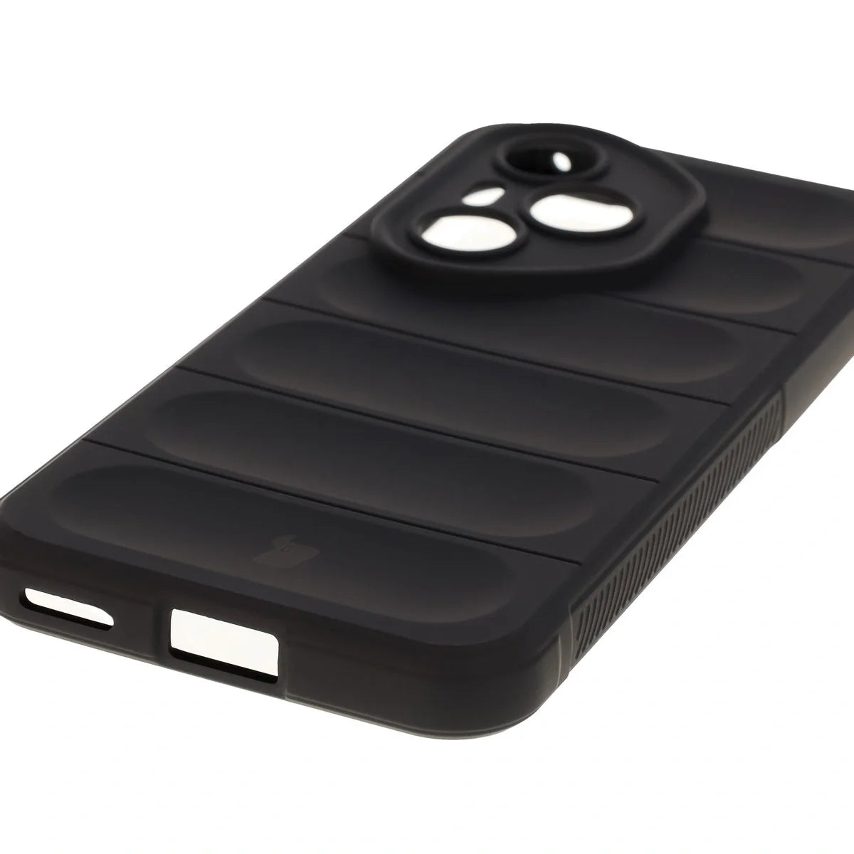Robuste Handyhülle für Honor 400 Pro, Bizon Case Tur, Schwarz