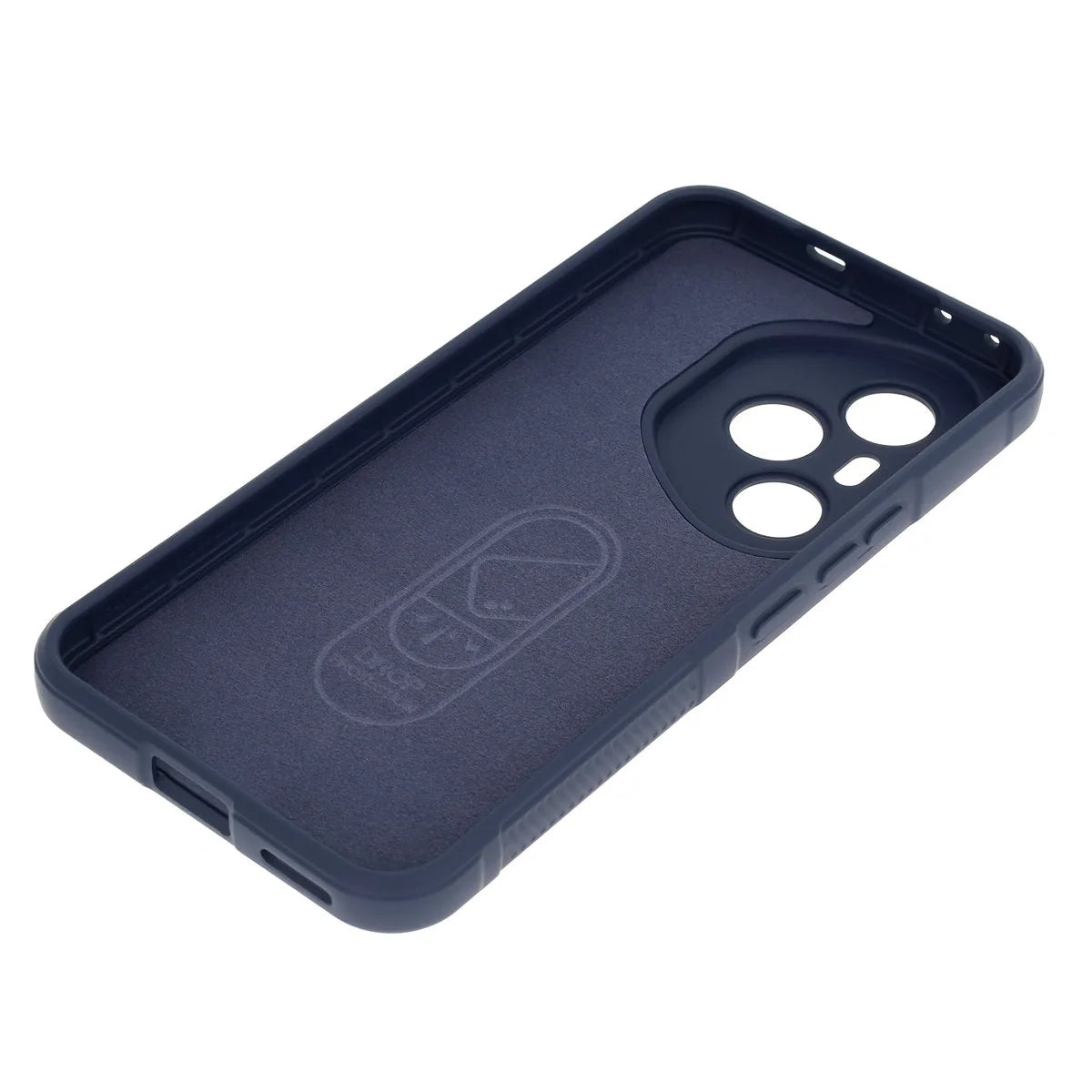 Robuste Handyhülle für Honor 400 Pro, Bizon Case Tur, Dunkelblau