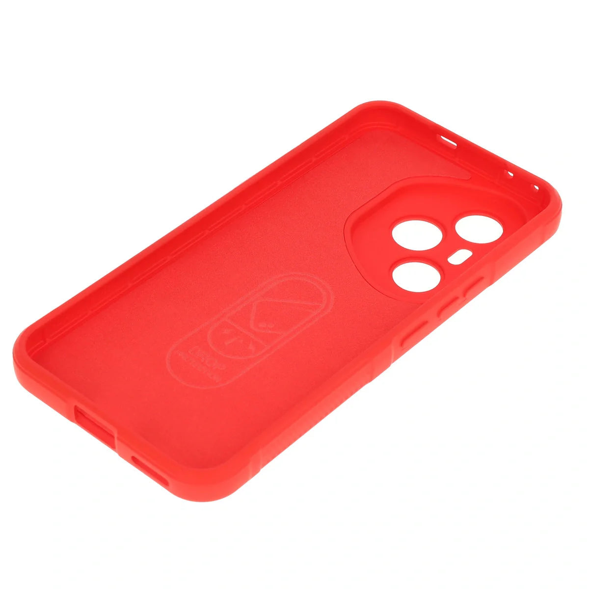 Robuste Handyhülle für Honor 400 Pro, Bizon Case Tur, Rot