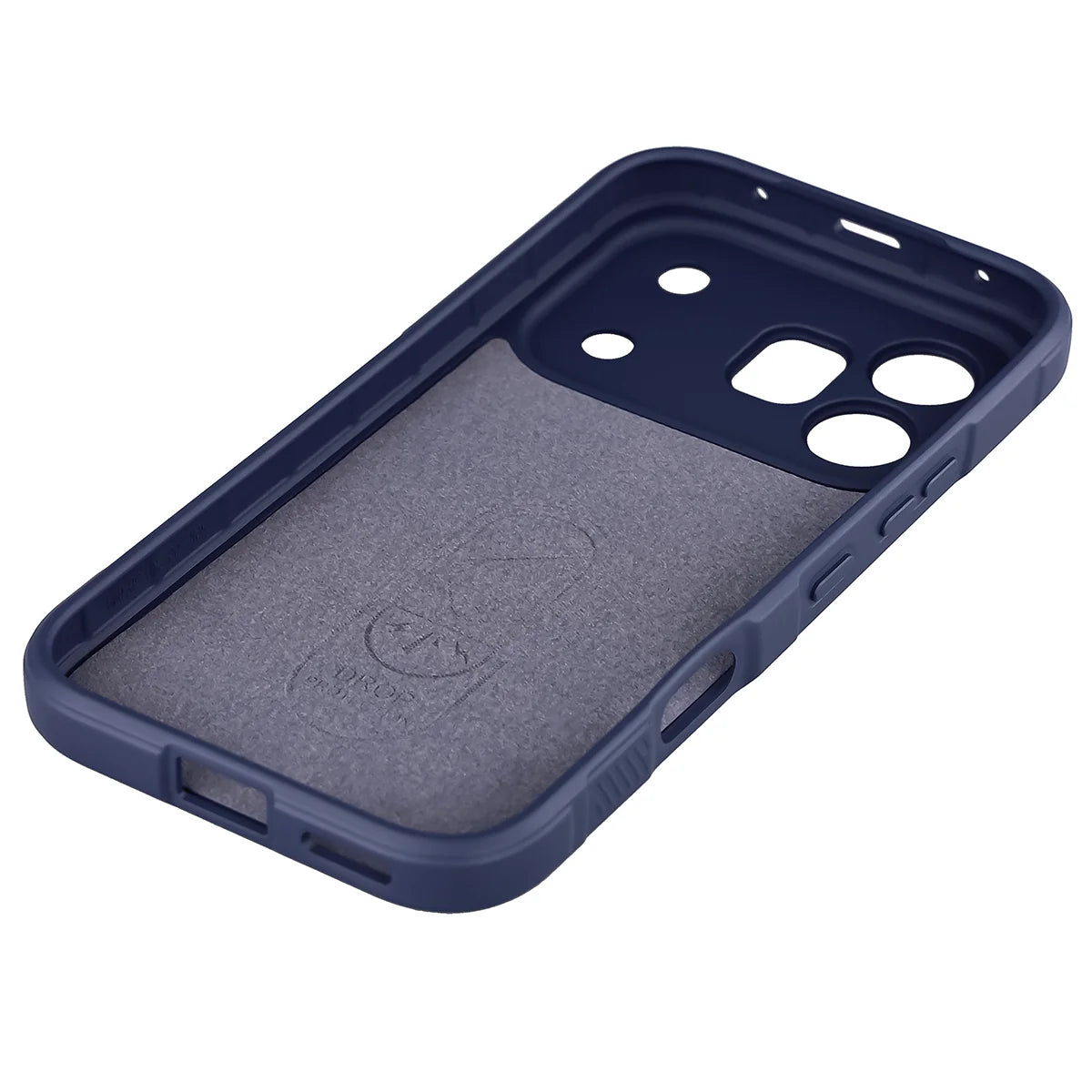 Robuste Handyhülle für Honor 600 5G / 600 Pro 5G, Bizon Case Tur, Dunkelblau
