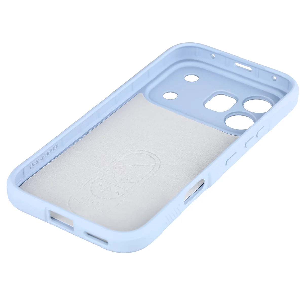 Robuste Handyhülle für Honor 600 5G / 600 Pro 5G, Bizon Case Tur, Hellblau