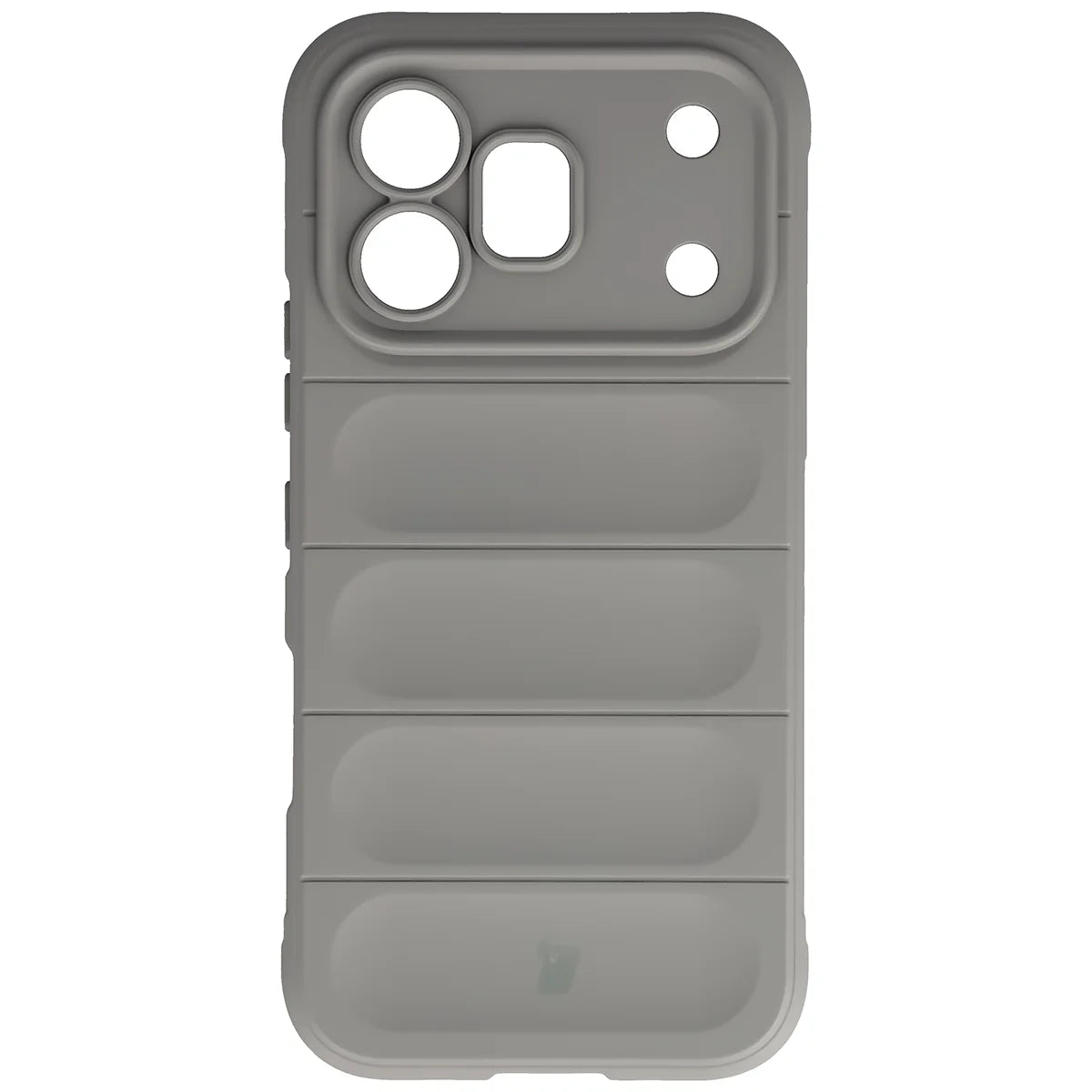 Robuste Handyhülle für Honor 600 5G / 600 Pro 5G, Bizon Case Tur, Hellgrau