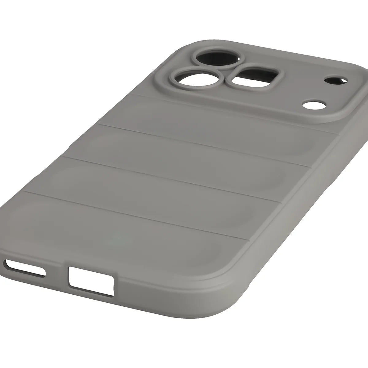 Robuste Handyhülle für Honor 600 5G / 600 Pro 5G, Bizon Case Tur, Hellgrau