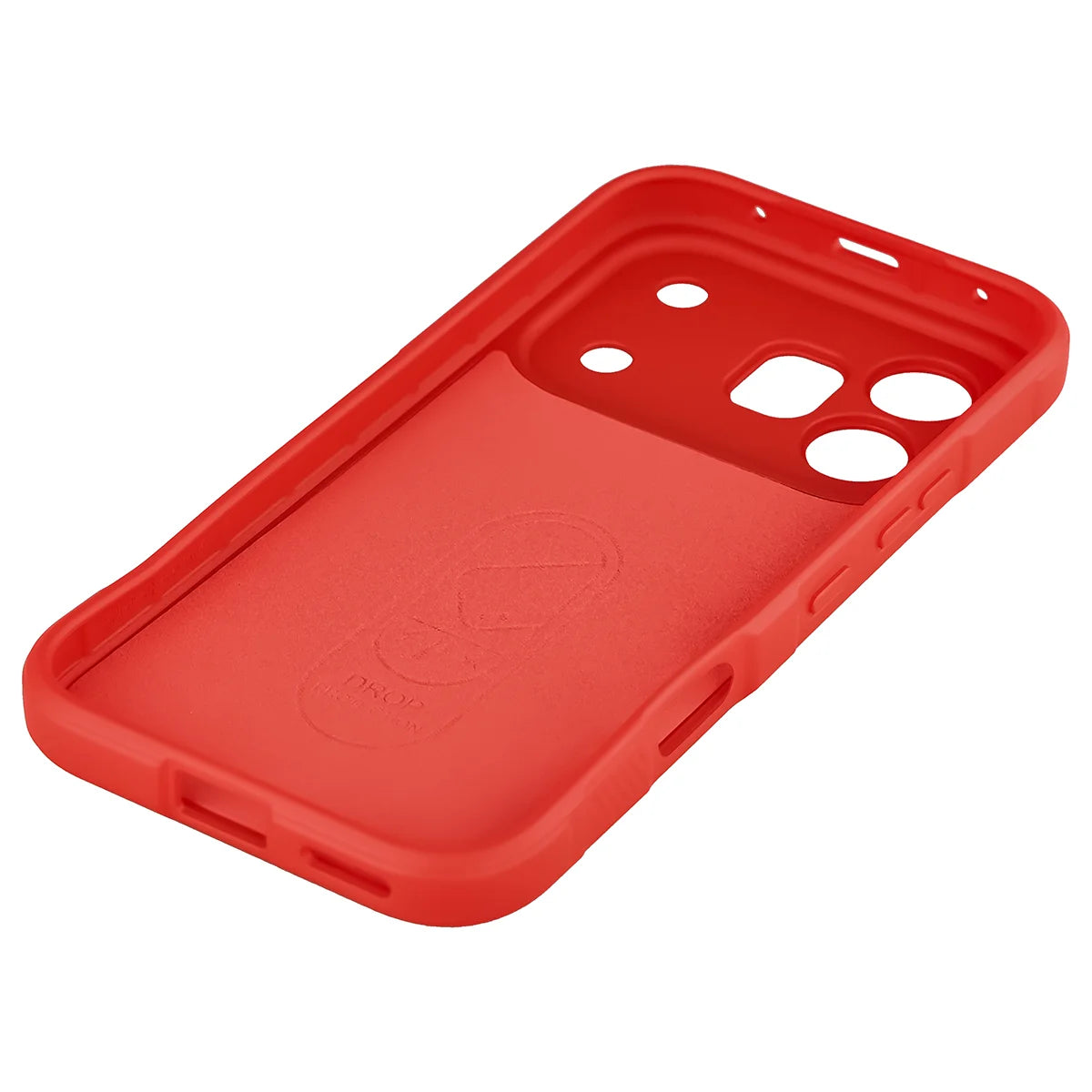 Robuste Handyhülle für Honor 600 5G / 600 Pro 5G, Bizon Case Tur, Rot