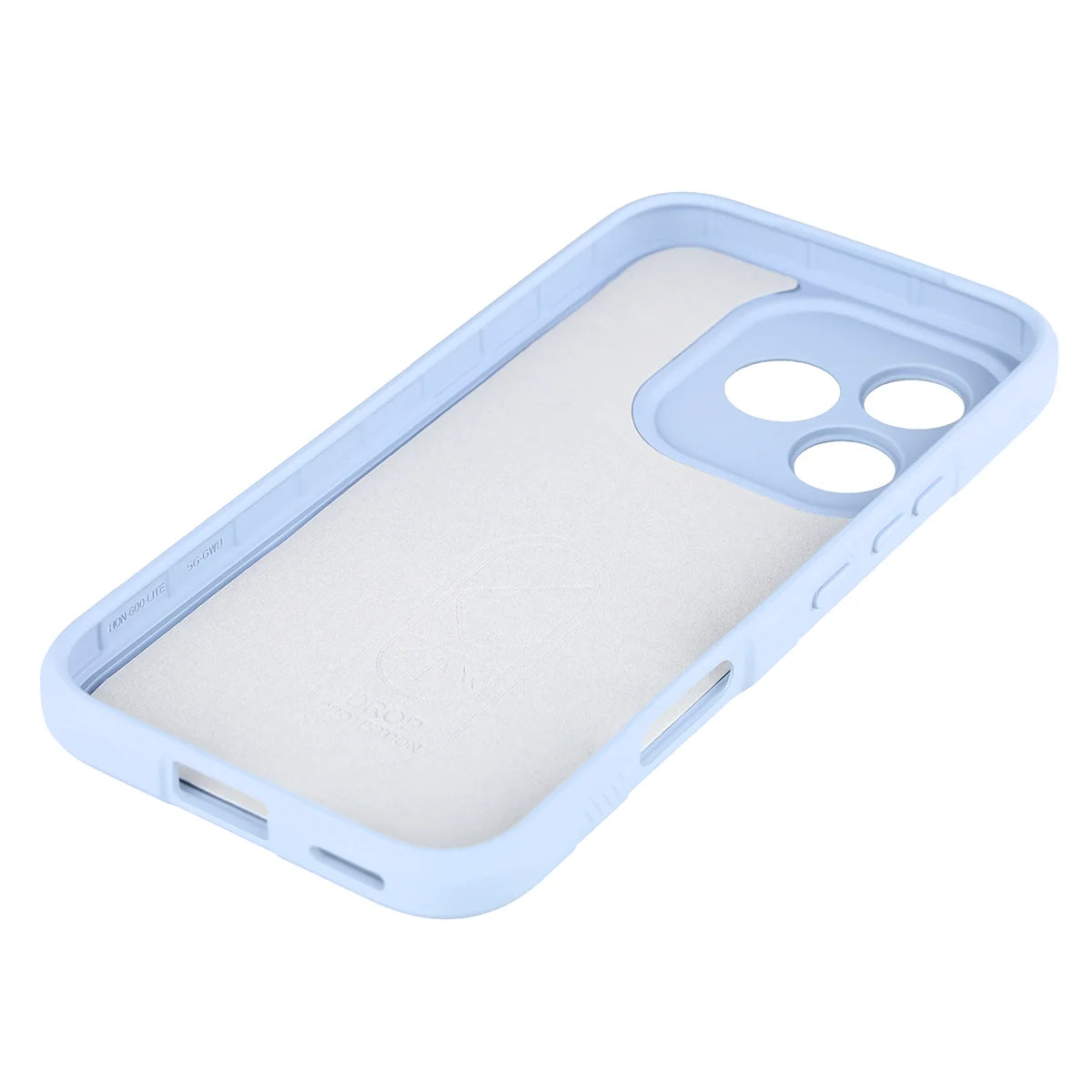 Robuste Handyhülle für Honor 600 Lite 5G, Bizon Case Tur, Hellblau