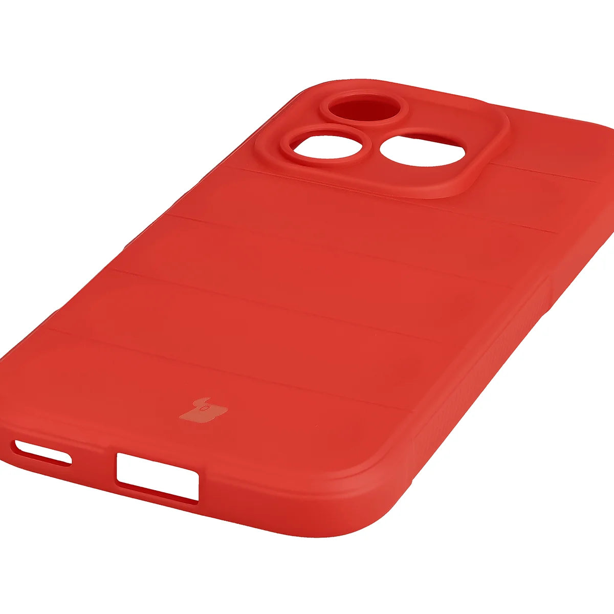Robuste Handyhülle für Honor 600 Lite 5G, Bizon Case Tur, Rot