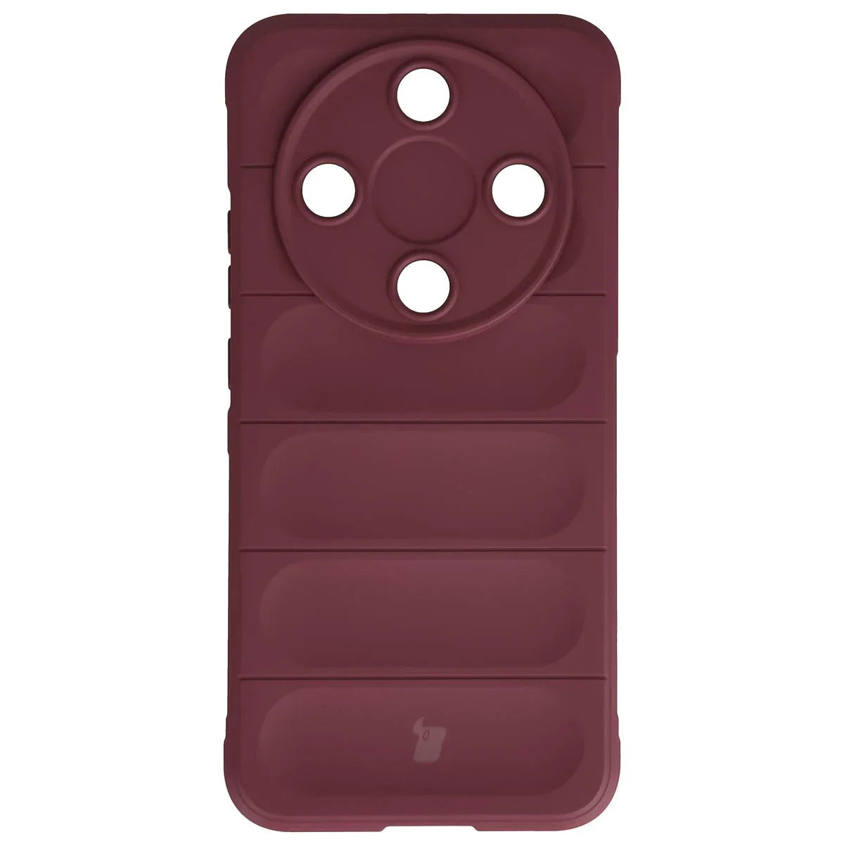 Robuste Handyhülle für Honor Magic8 Lite, Bizon Case Tur, Burgunderrot