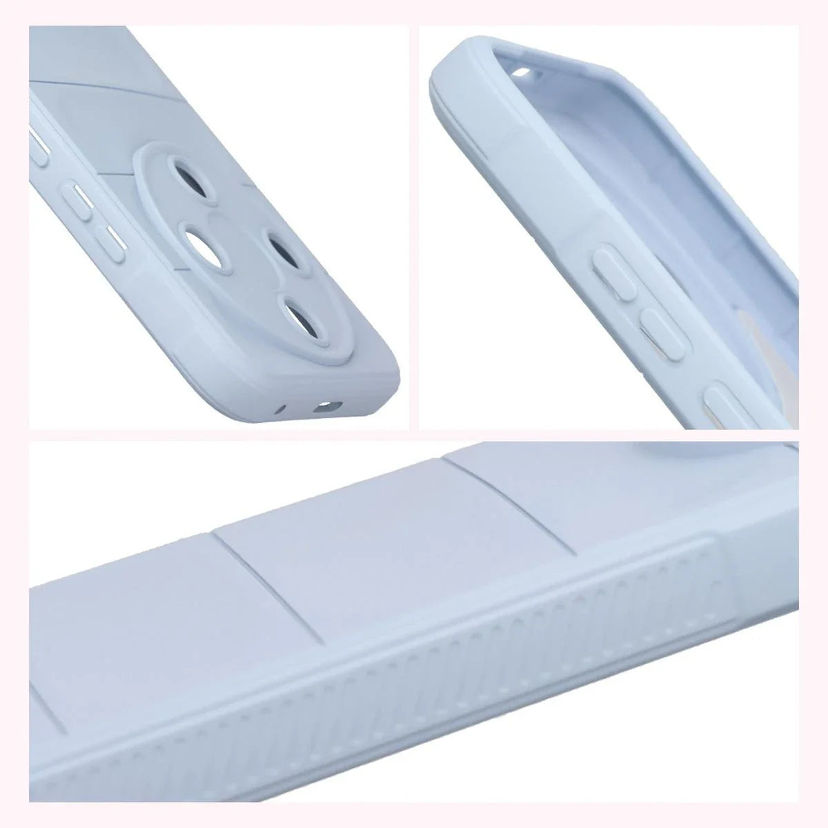 Robuste Handyhülle für Honor Magic8 Lite, Bizon Case Tur, Hellblau