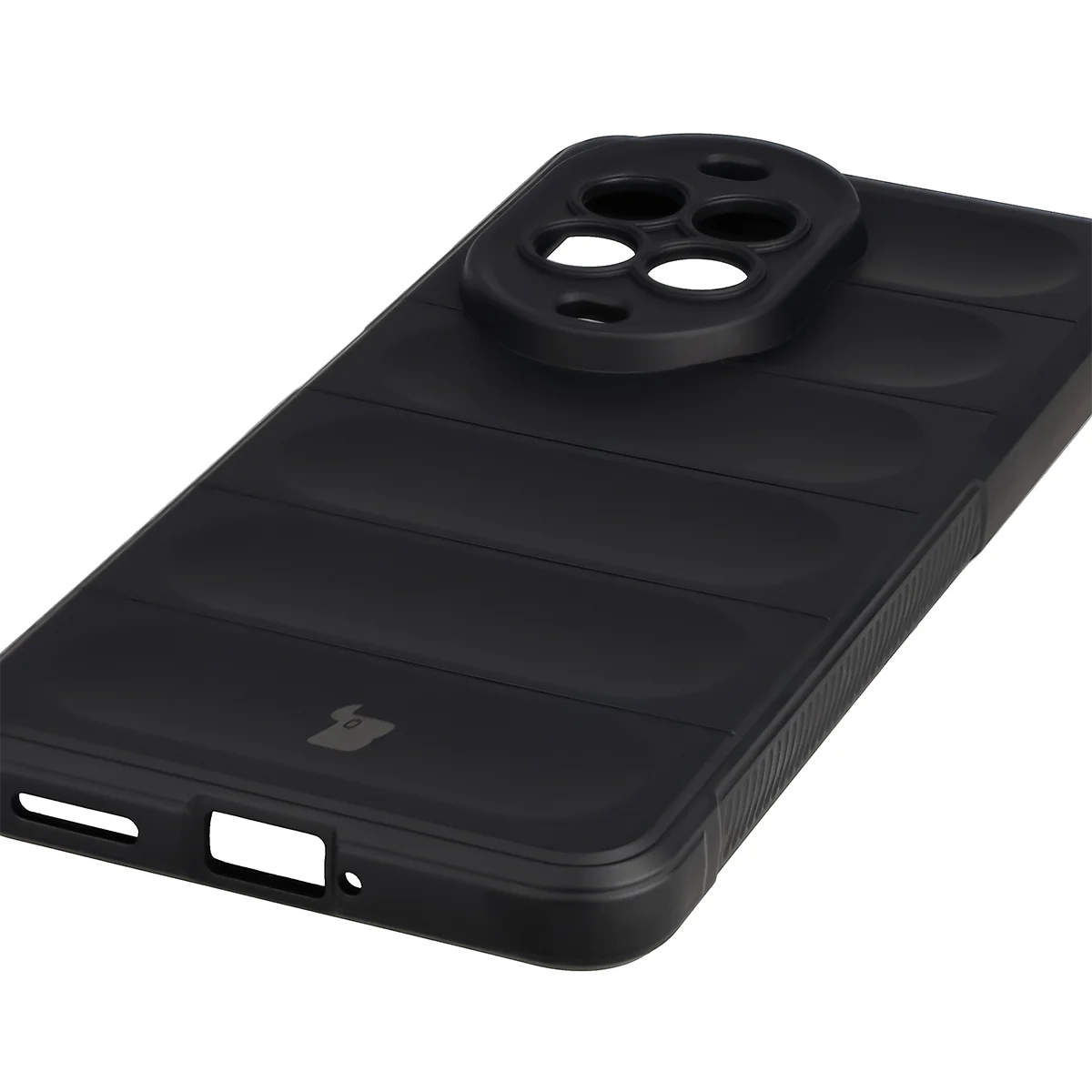 Robuste Handyhülle für Huawei nova 14 Pro, Bizon Case Tur, Schwarz