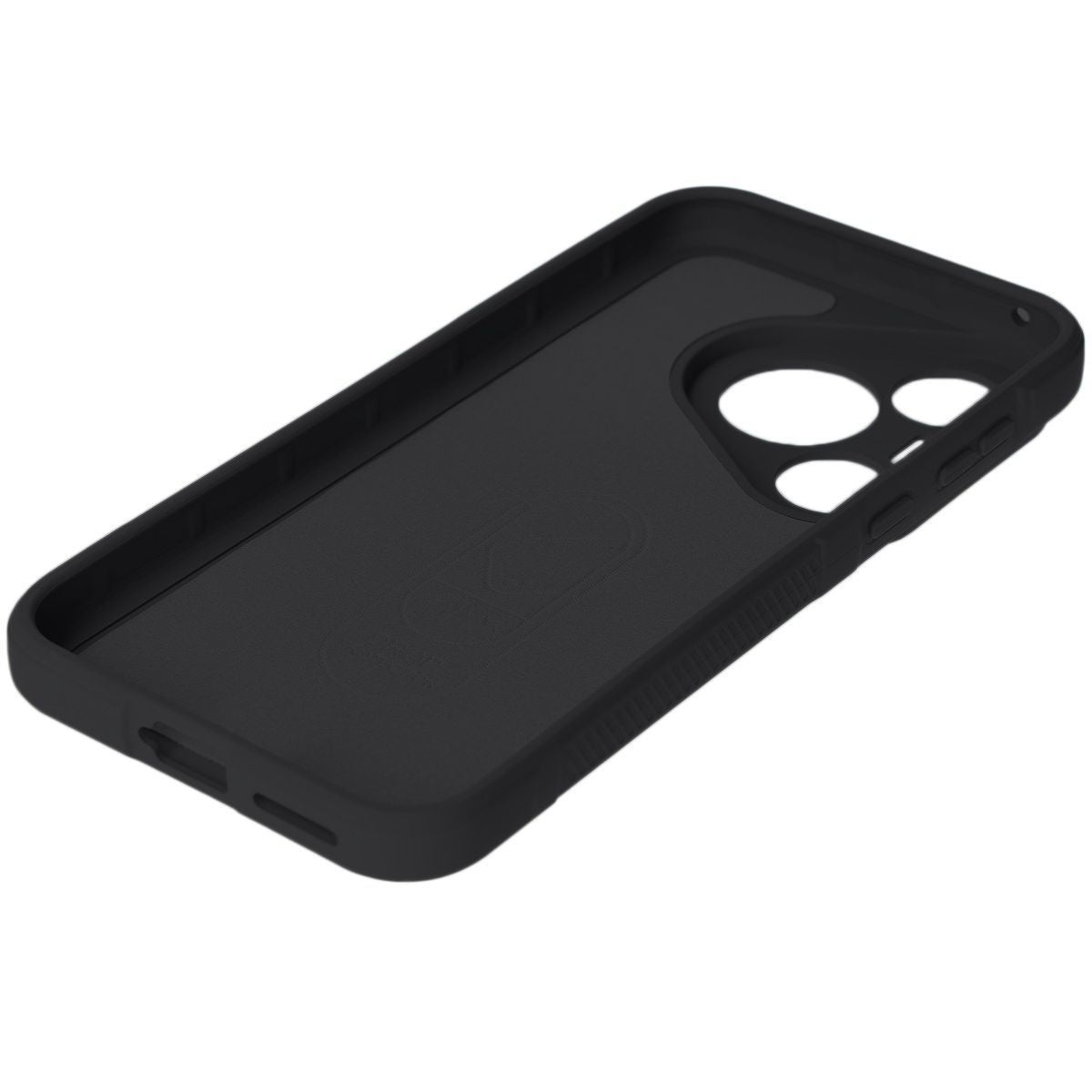Robuste Handyhülle für Huawei Pura 70, Bizon Case Tur, Schwarz