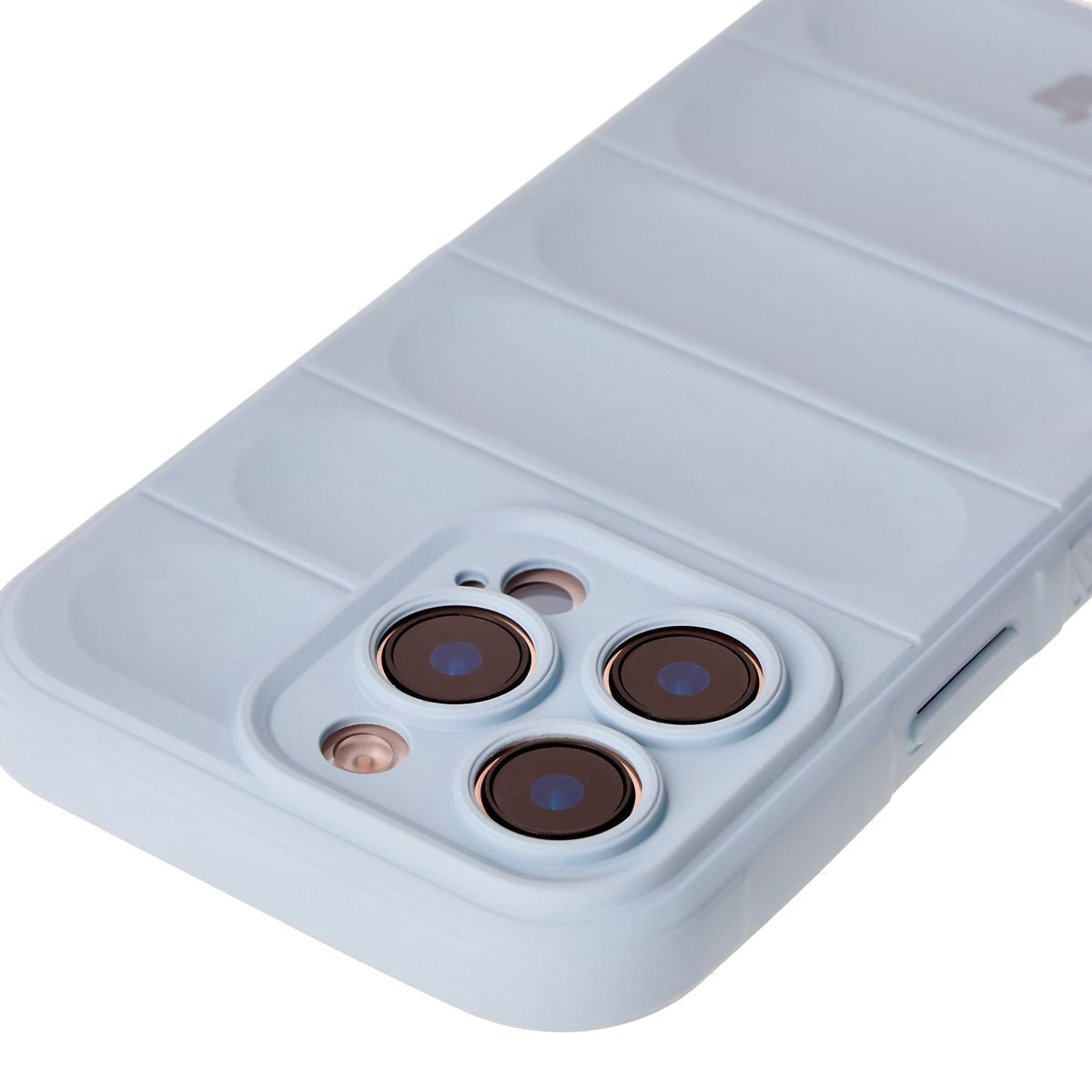 Robuste Handyhülle für iPhone 16 Pro, Bizon Case Tur, Hellblau
