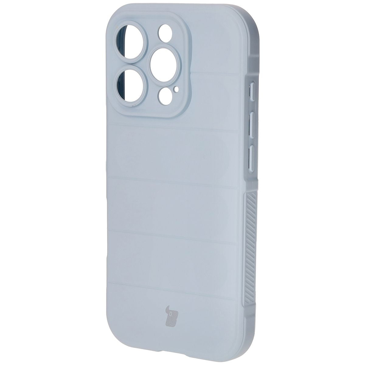 Robuste Handyhülle für iPhone 16 Pro, Bizon Case Tur, Hellblau