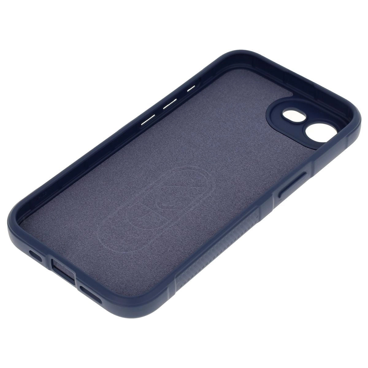 Robuste Handyhülle für iPhone 17e / 16e, Bizon Case Tur, Dunkelblau