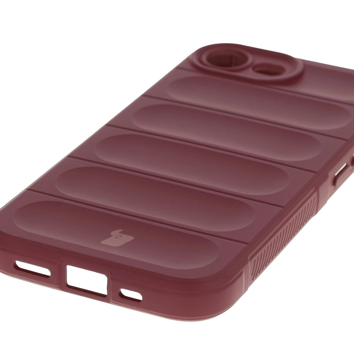 Robuste Handyhülle für iPhone 17e / 16e, Bizon Case Tur, Burgunderrot
