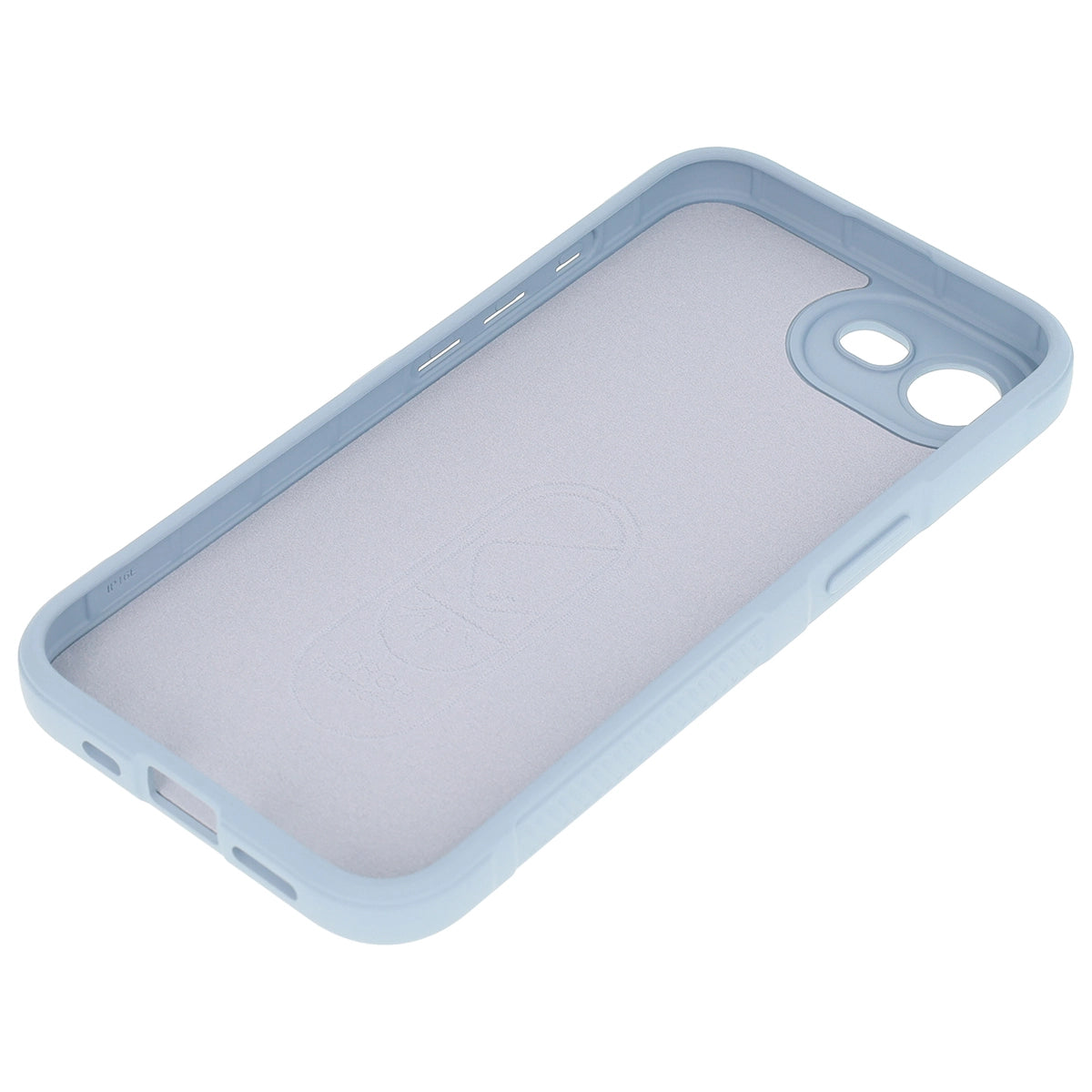 Robuste Handyhülle für iPhone 17e / 16e, Bizon Case Tur, Hellblau