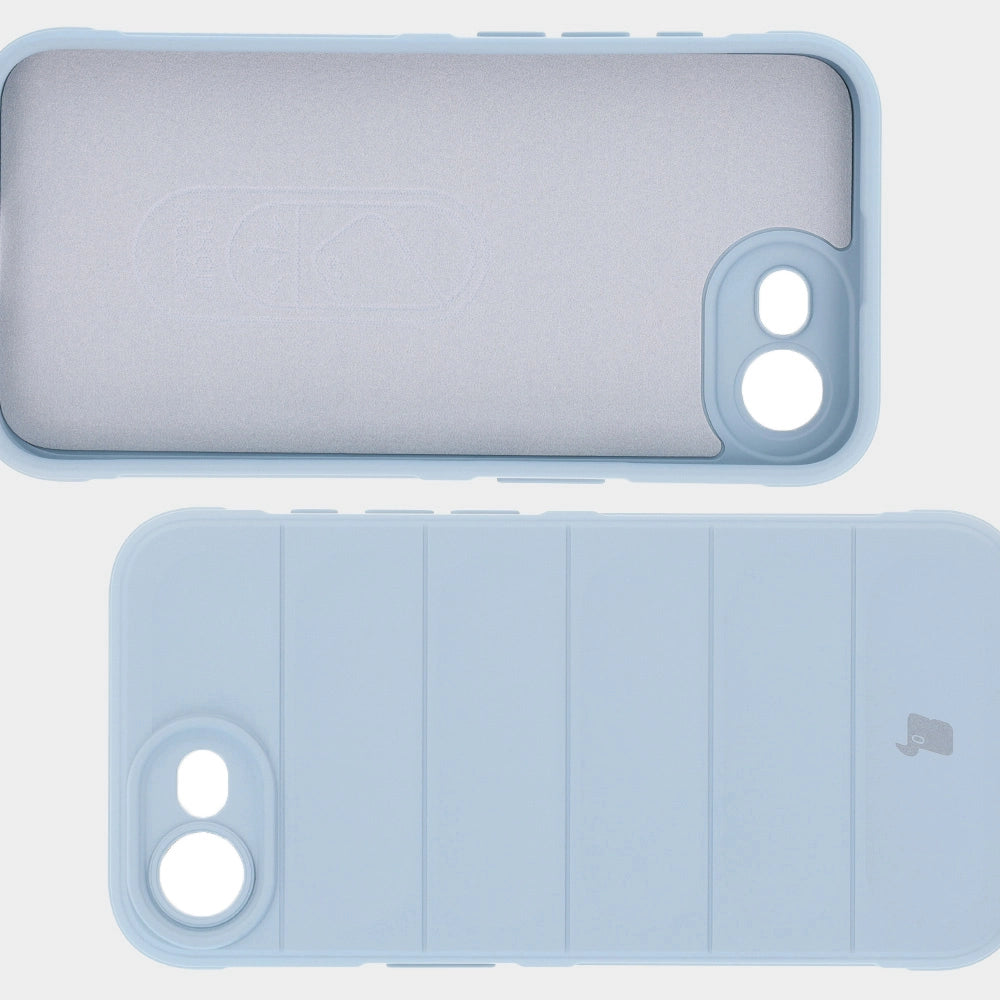 Robuste Handyhülle für iPhone 17e / 16e, Bizon Case Tur, Hellblau