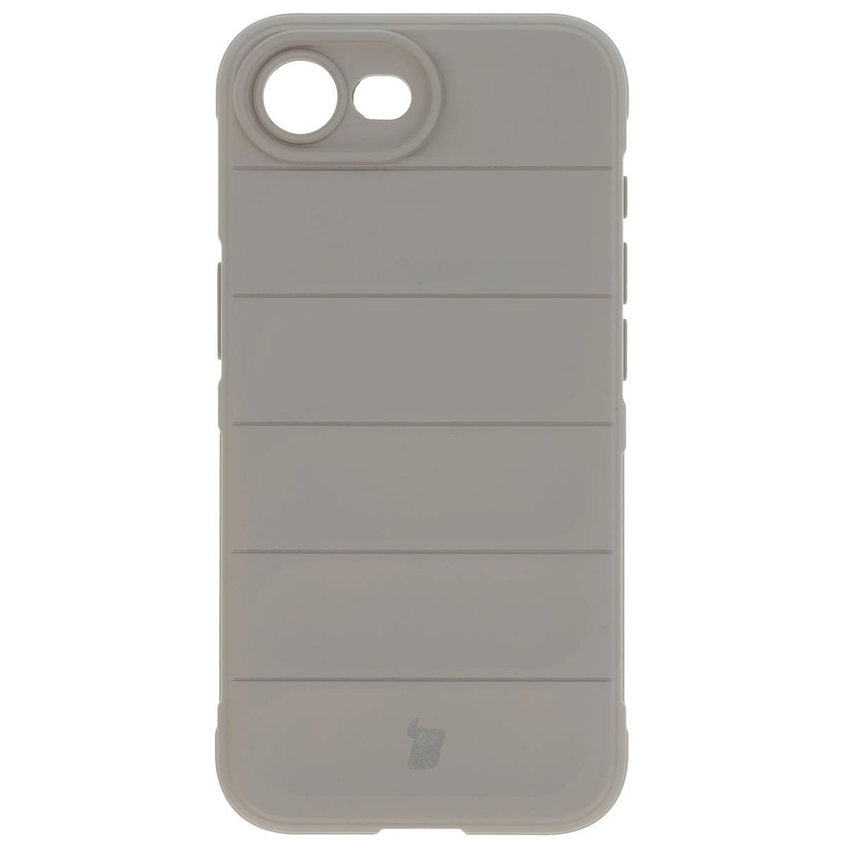 Robuste Handyhülle für iPhone 17e / 16e, Bizon Case Tur, Hellgrau