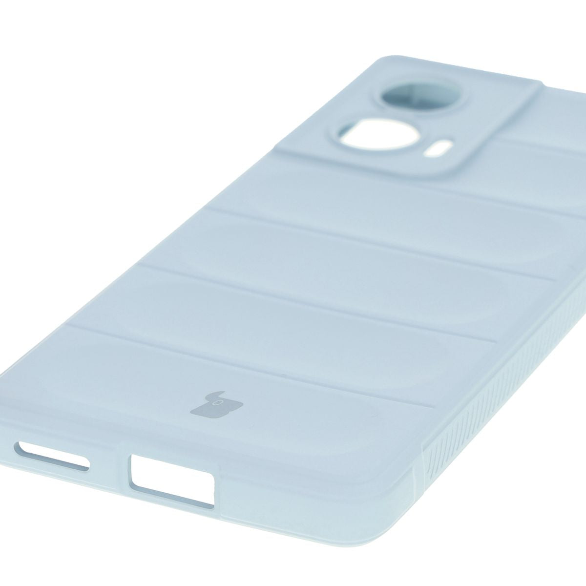 Robuste Handyhülle für Motorola Edge 50 Fusion, Bizon Case Tur, Hellblau