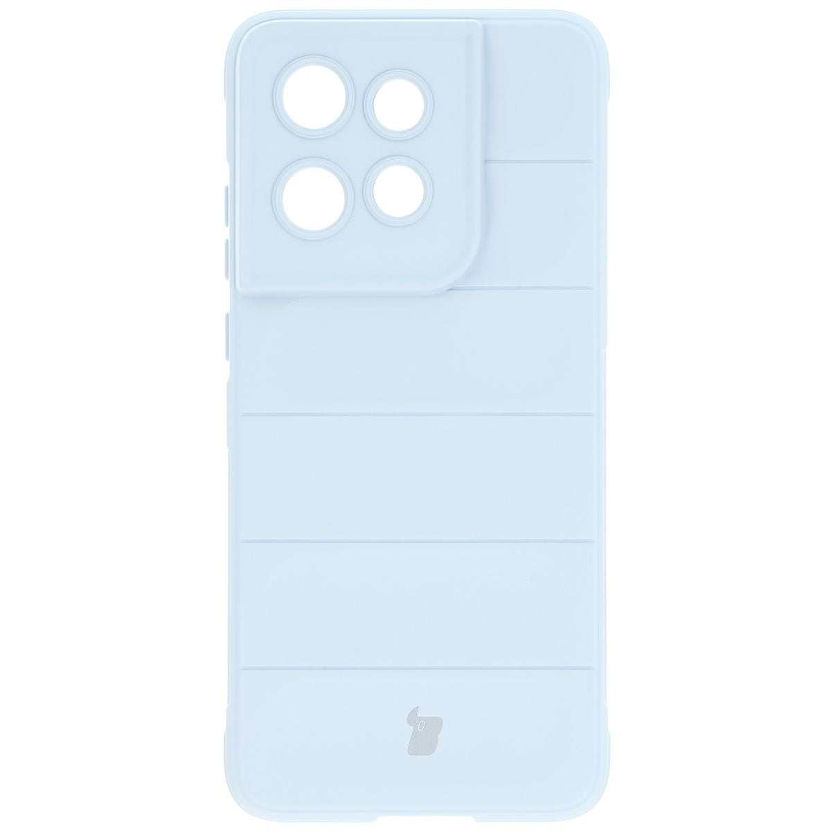 Robuste Handyhülle für Motorola Edge 50 Neo, Bizon Case Tur, Hellblau