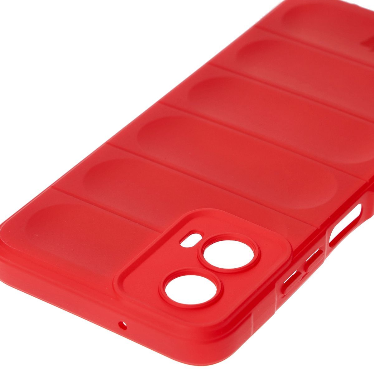 Robuste Schutzhülle für Motorola Moto G34 5G, Bizon Case Tur, Rot