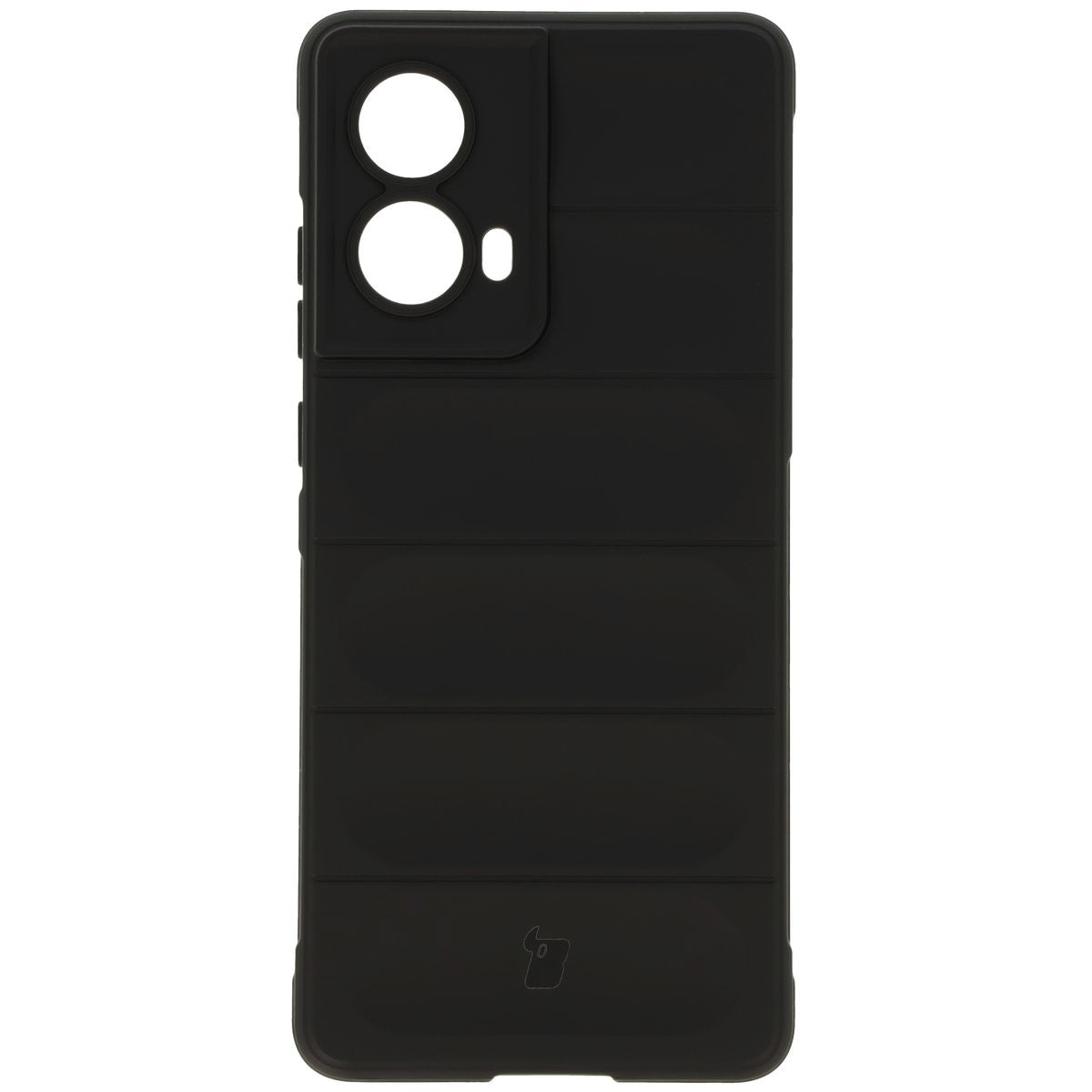 Robuste Handyhülle für Motorola Moto G85 5G, Bizon Case Tur, Schwarz
