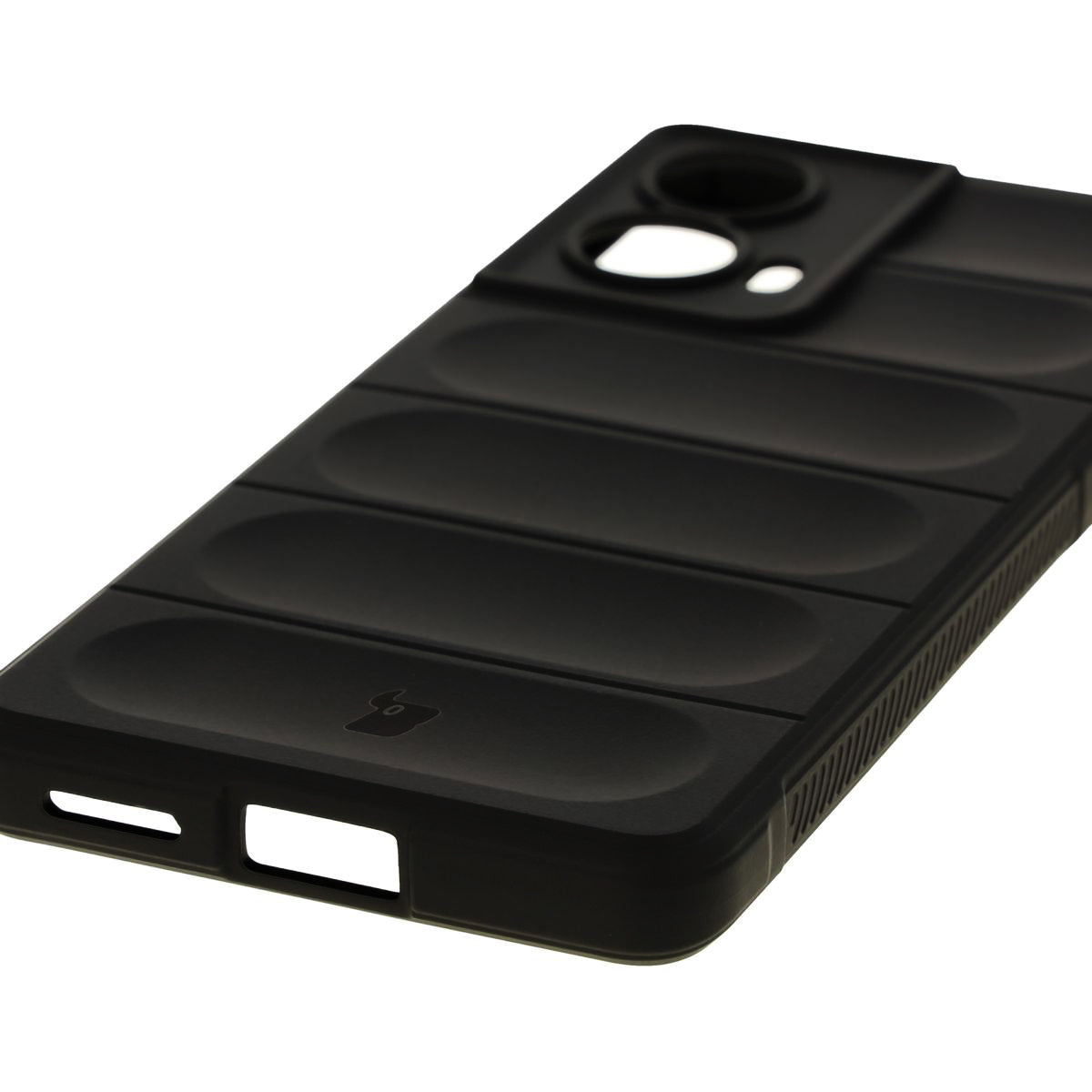 Robuste Handyhülle für Motorola Moto G85 5G, Bizon Case Tur, Schwarz