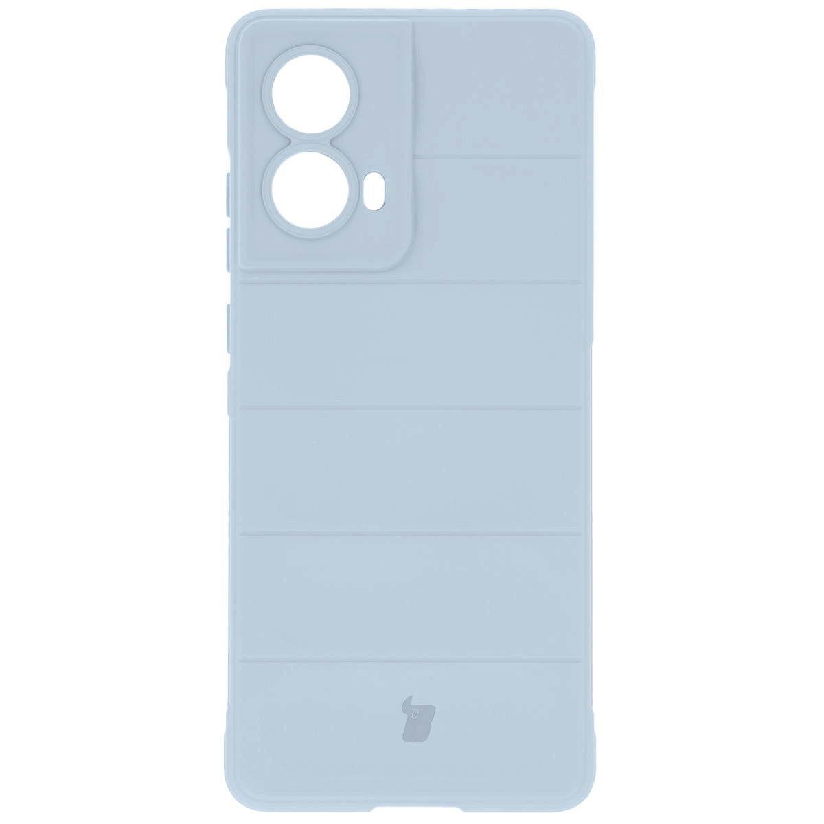 Robuste Handyhülle für Motorola Moto G85 5G, Bizon Case Tur, Hellblau