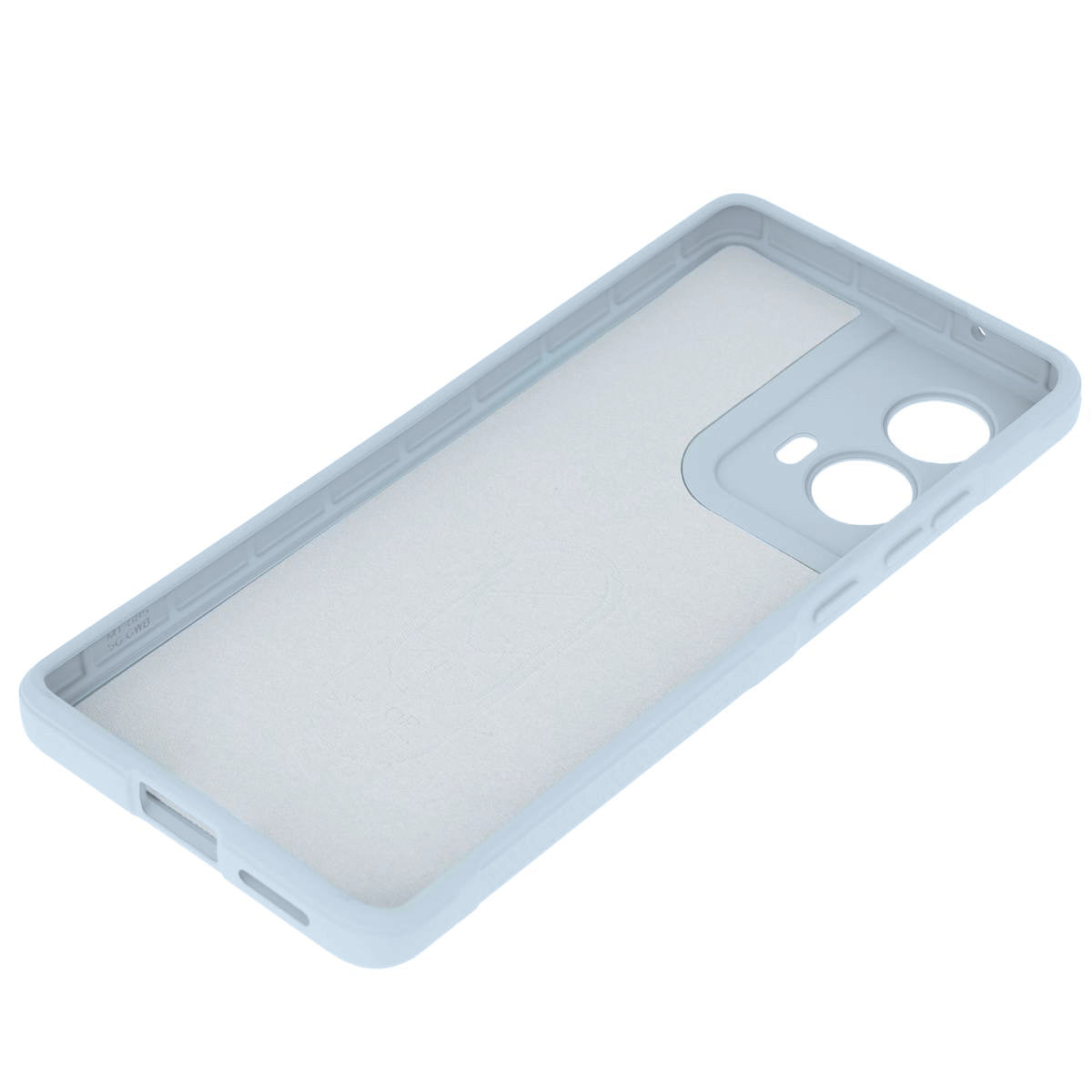 Robuste Handyhülle für Motorola Moto G85 5G, Bizon Case Tur, Hellblau