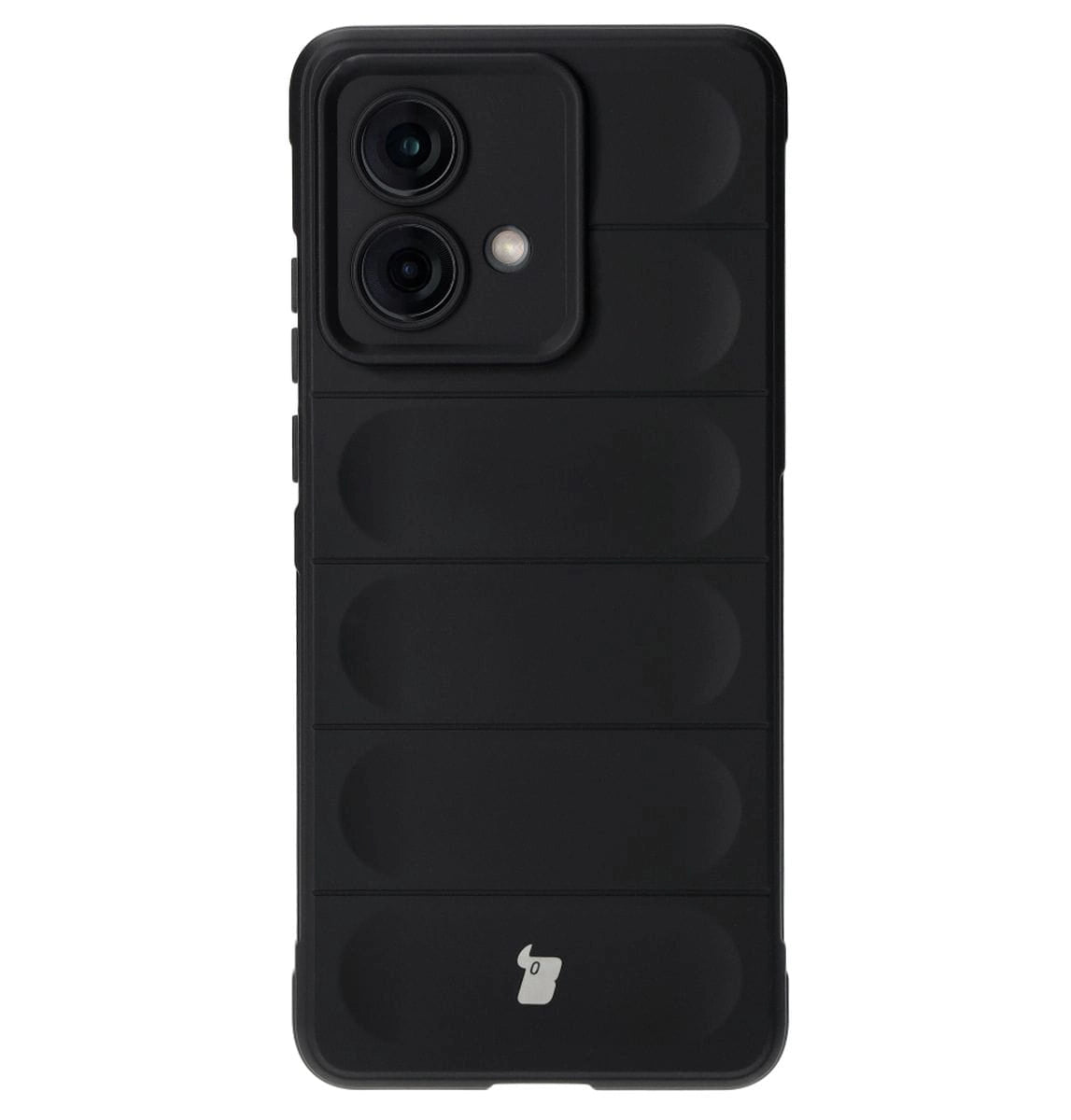 Robuste Handyhülle für Motorola Edge 40 Neo, Bizon Case Tur, Schwarz