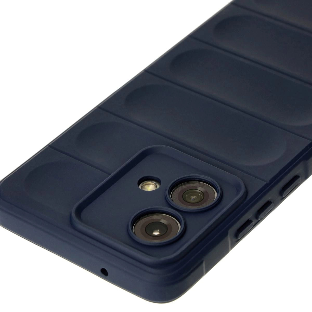 Robuste Handyhülle für Motorola Edge 40 Neo, Bizon Case Tur, Dunkelblau