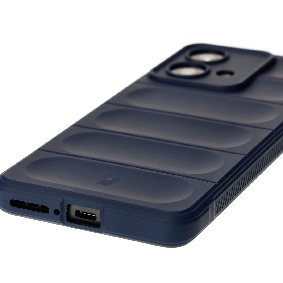 Robuste Handyhülle für Motorola Edge 40 Neo, Bizon Case Tur, Dunkelblau