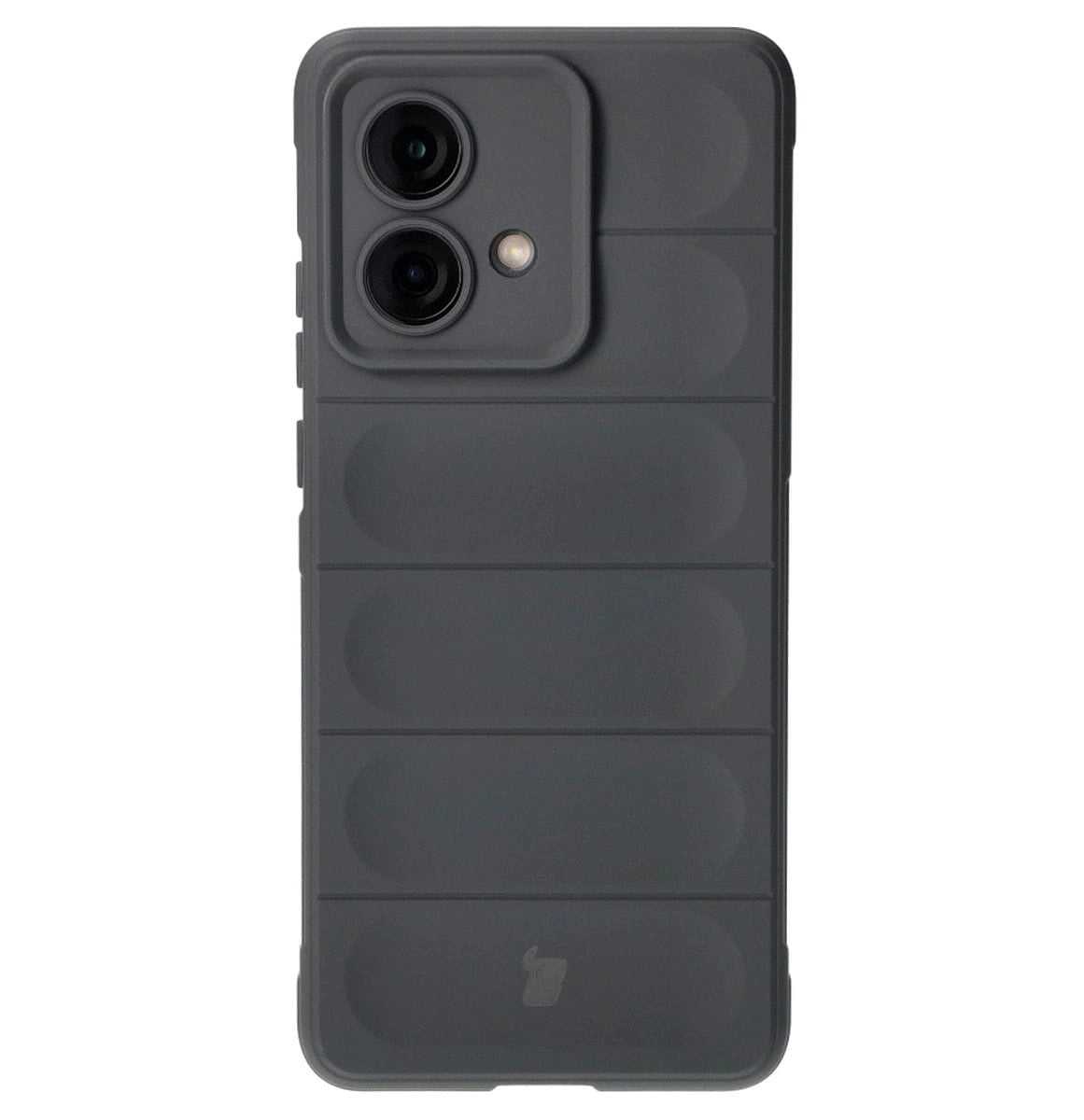 Robuste Handyhülle für Motorola Edge 40 Neo, Bizon Case Tur, Grau