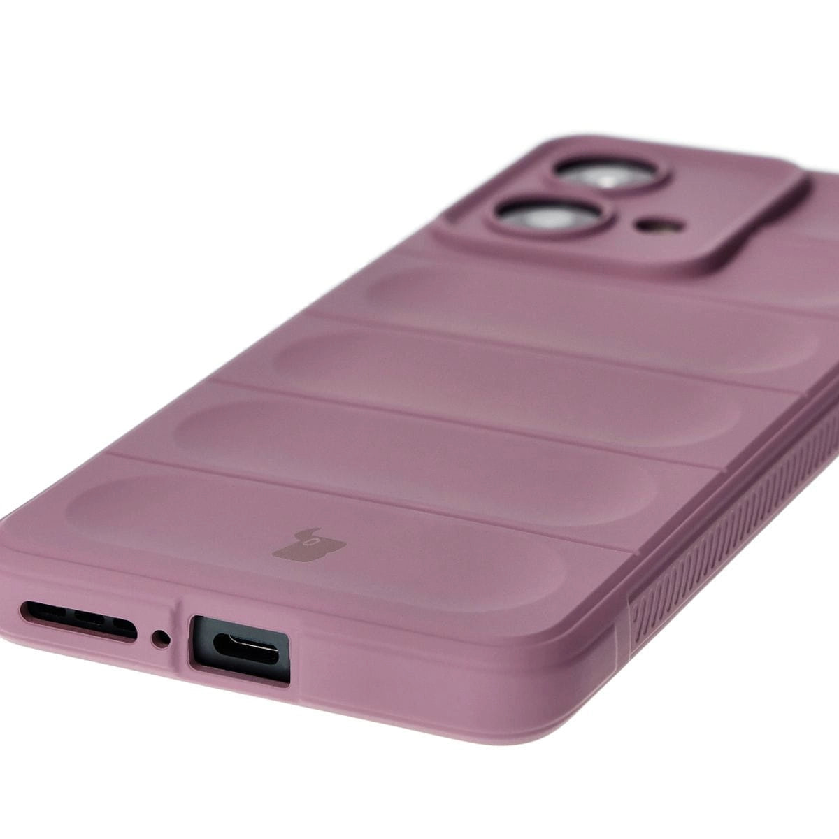 Robuste Handyhülle für Motorola Edge 40 Neo, Bizon Case Tur, Hellviolett