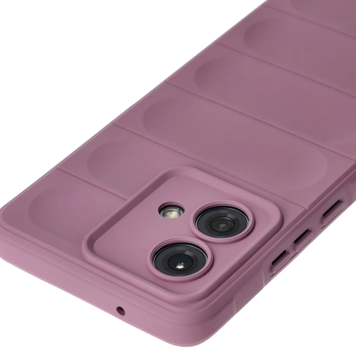 Robuste Handyhülle für Motorola Edge 40 Neo, Bizon Case Tur, Hellviolett